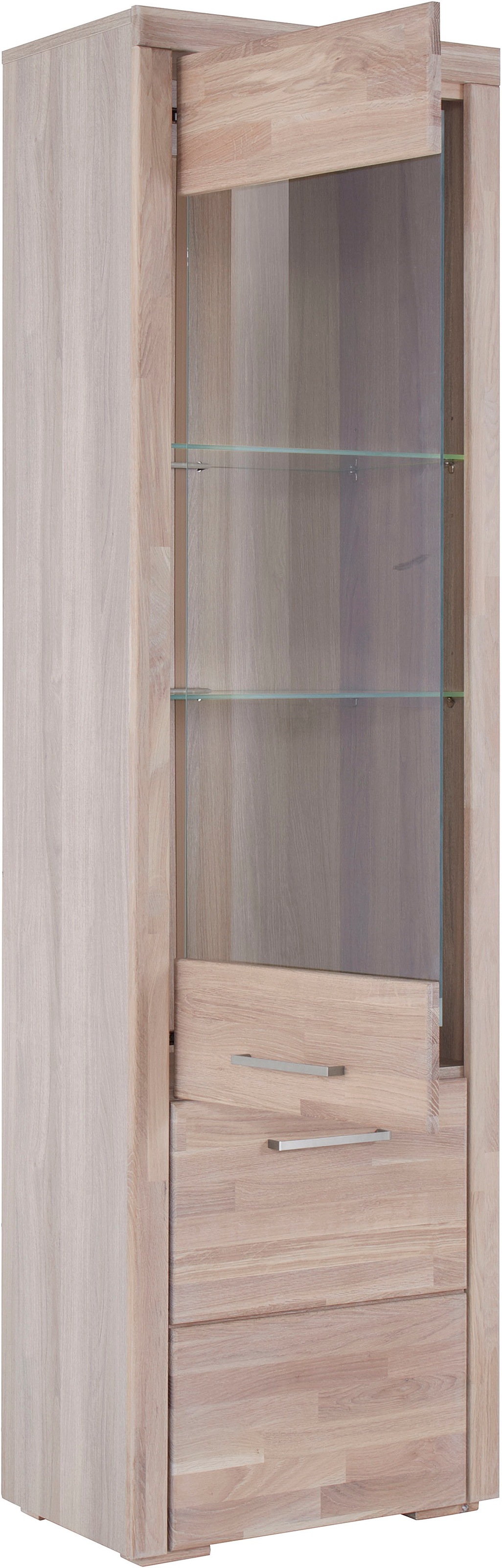 Home affaire Vitrine »Falco«, Fronten in Massivholz