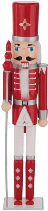 BOLTZE Weihnachtsfigur »Nussknacker, Weihnachtsdeko rot«, Höhe: 50 cm  bequem kaufen