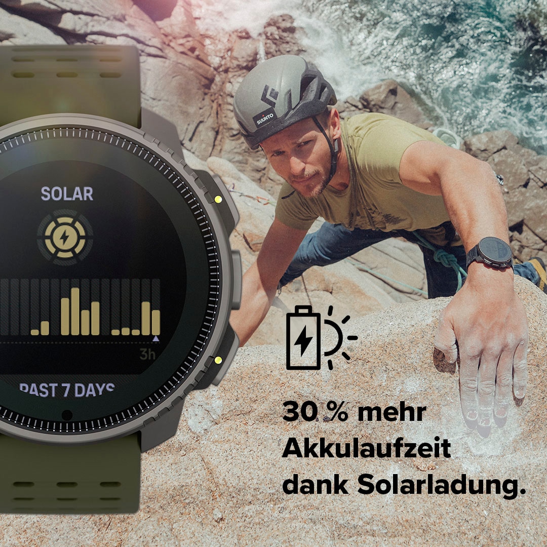 Suunto Smartwatch »Vertical GPS Watch Titanium« ( / 1,4 ″)
