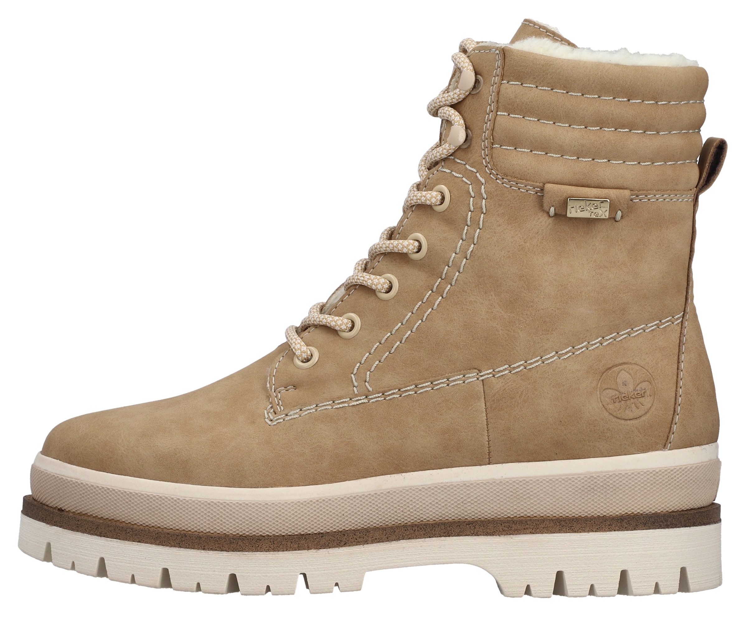 Rieker Winterstiefelette  Plateauboots, Winterboots, Stiefelette mit riekerTEX-Membran