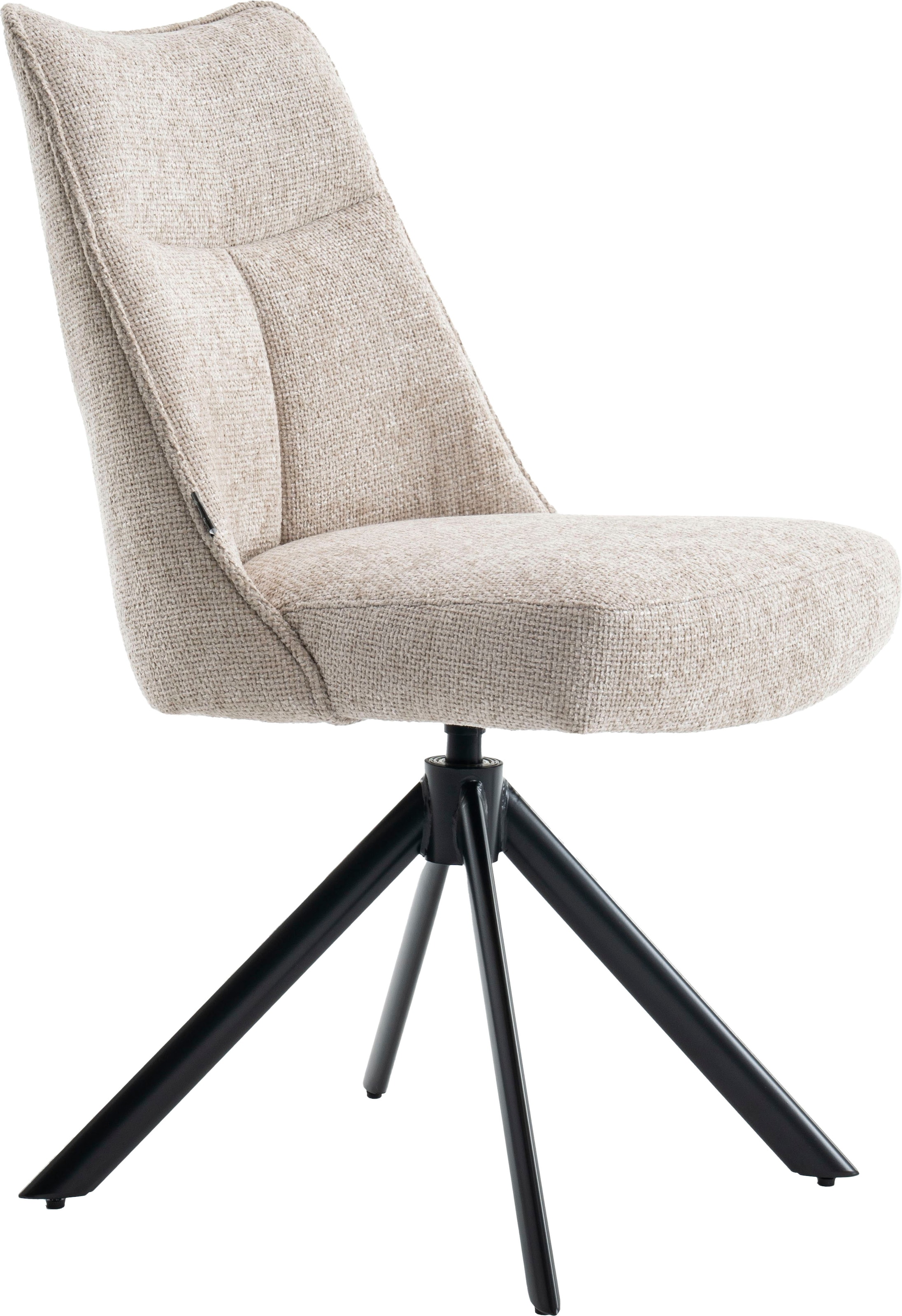 Home affaire Drehstuhl »Corda«, (Set), 2 St., Boucle, tolle Optik