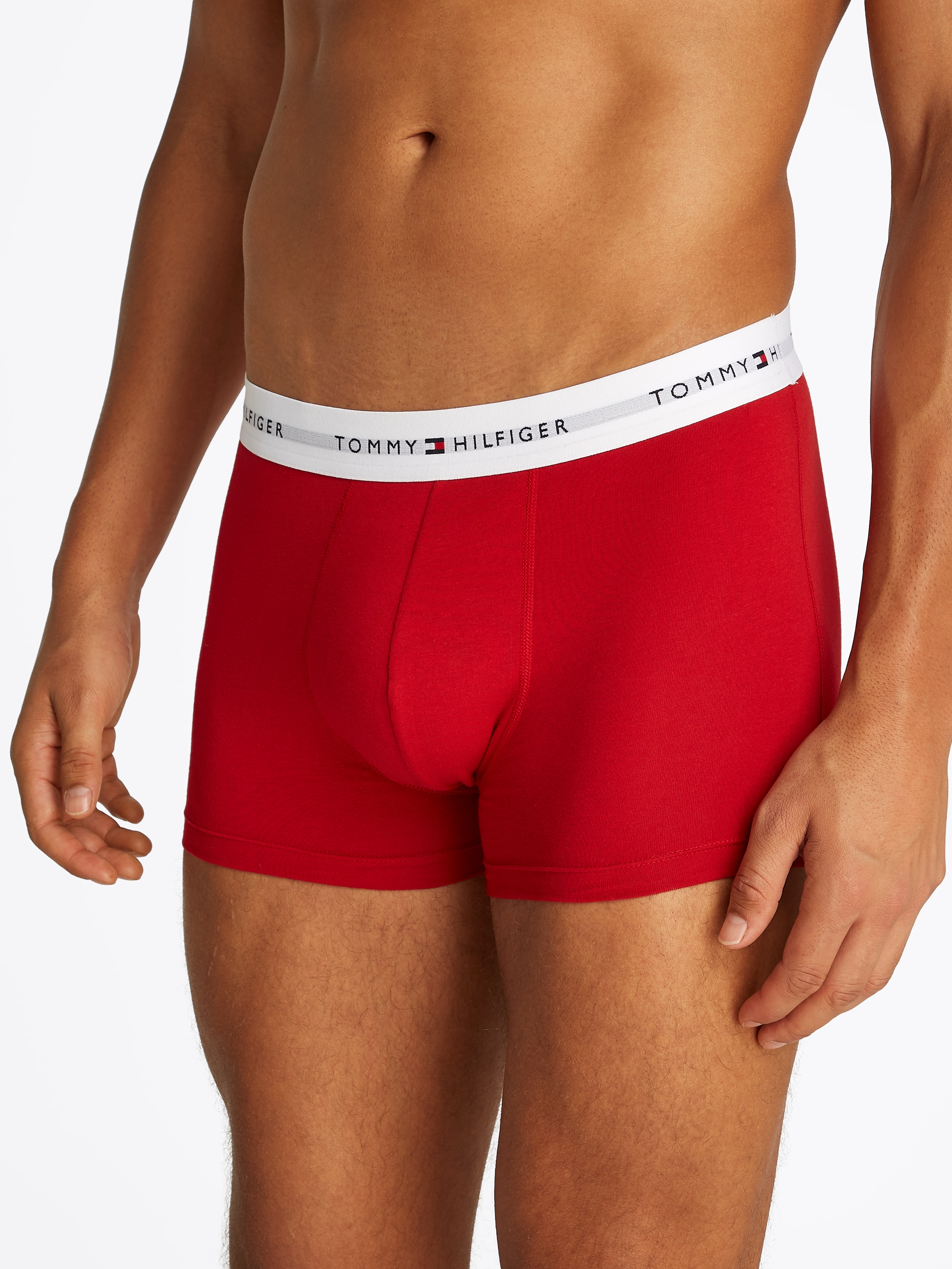 Tommy Hilfiger Underwear Boxer »TRUNK 5 PACK«, (5 St.), mit Logobund