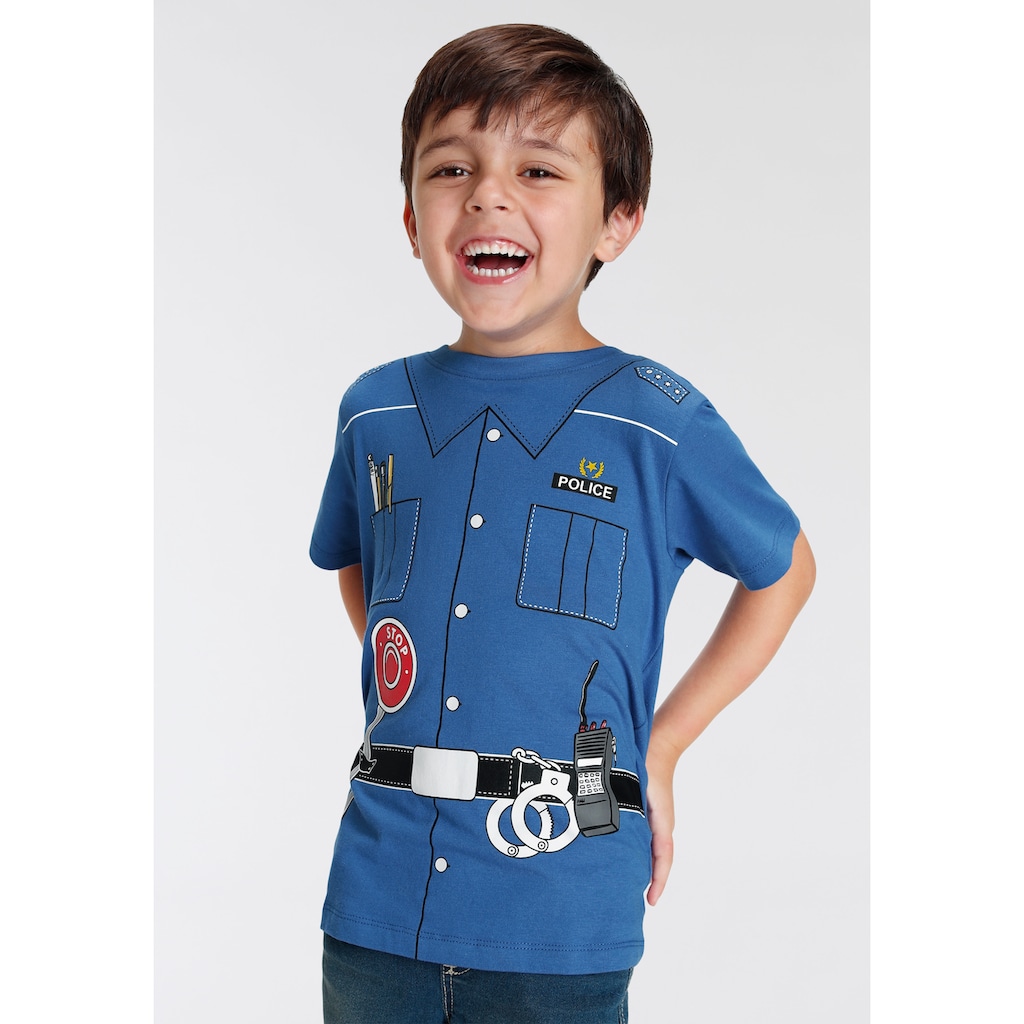 KIDSWORLD T-Shirt »POLIZEI« Uniform Druck