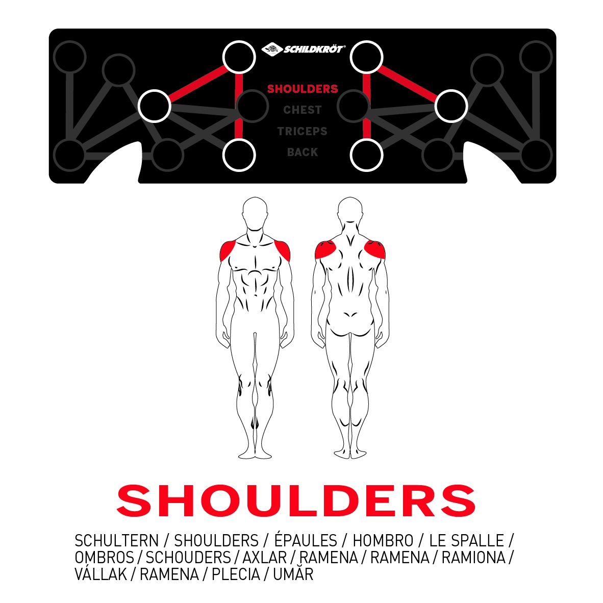 Schildkröt Kraftstation »Push Up Multitrainer« Set, 3 Stk. tlg.