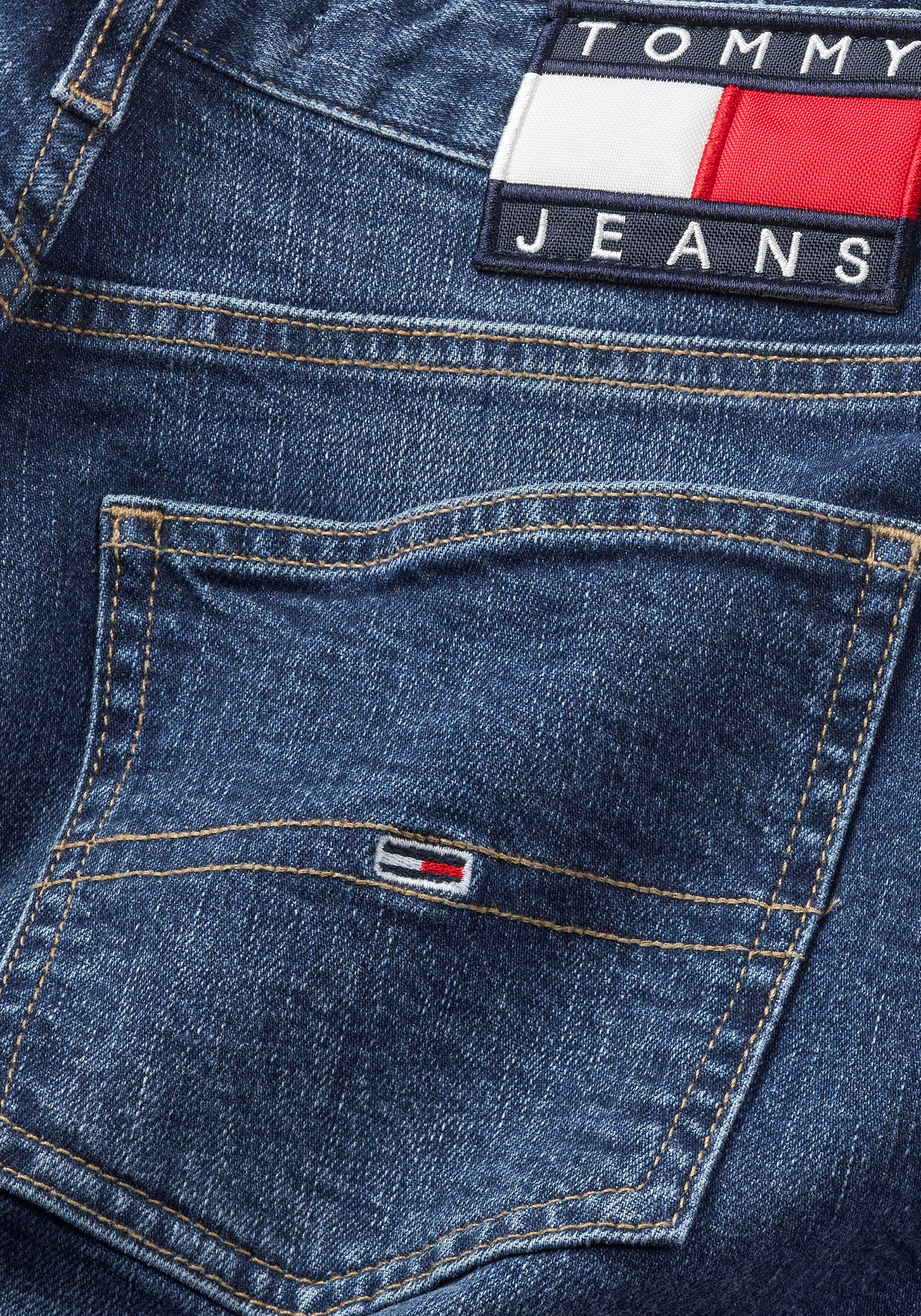 Tommy Jeans Slim-fit-Jeans »IZZIE HR SL ANK CG4139«, mit Tommy Logo-Badge  bei ♕ | Straight-Fit Jeans