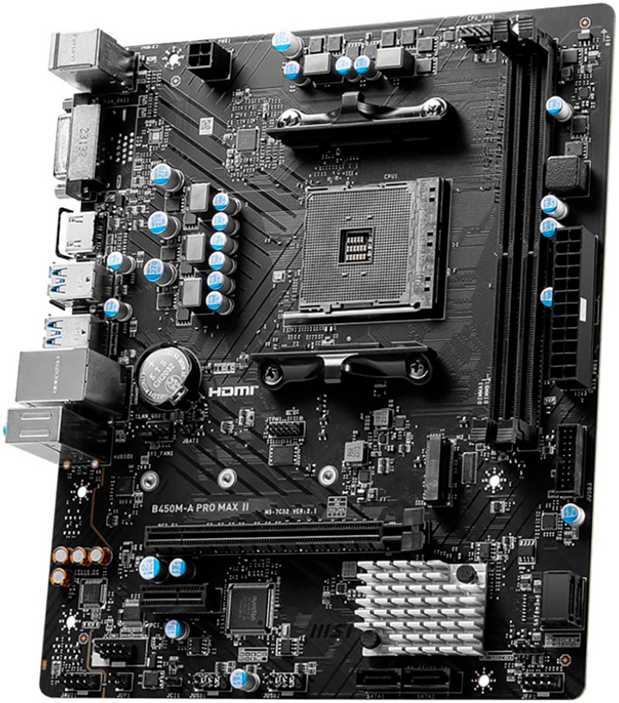 MSI Mainboard »B450M-A PRO MAX II«