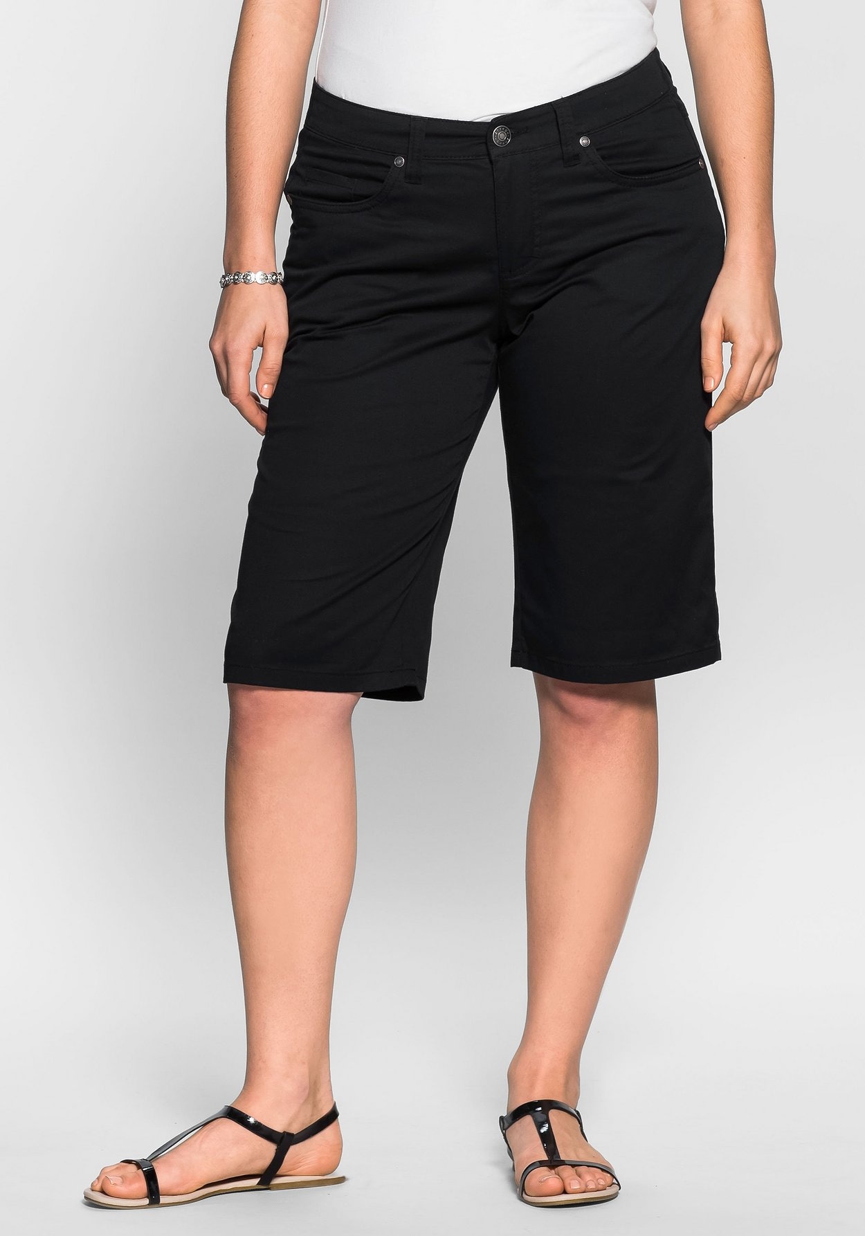 Sheego Bermudas »Bermudas Elastische Baumwollmischung«