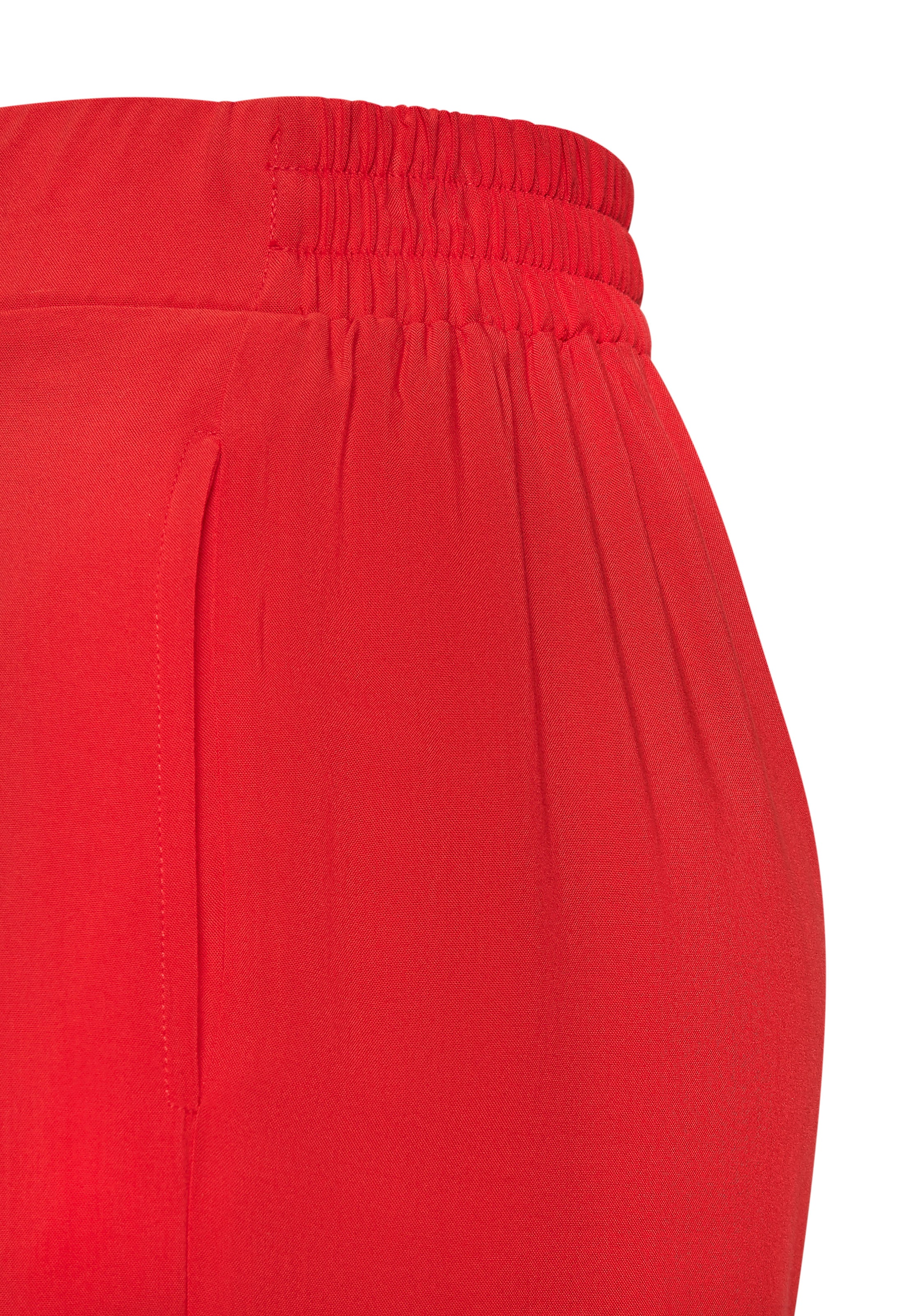 Buffalo Palazzohose, mit Seitennahttaschen, leichte Sommerhose, Wide-Leg