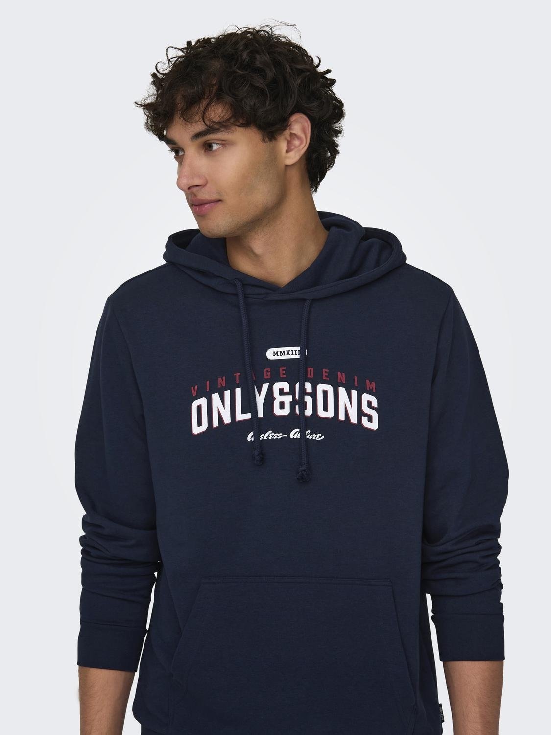 ONLY & SONS Kapuzensweatshirt »ONSLENNY REG VINTAGE PRINT HOOD SWEAT«