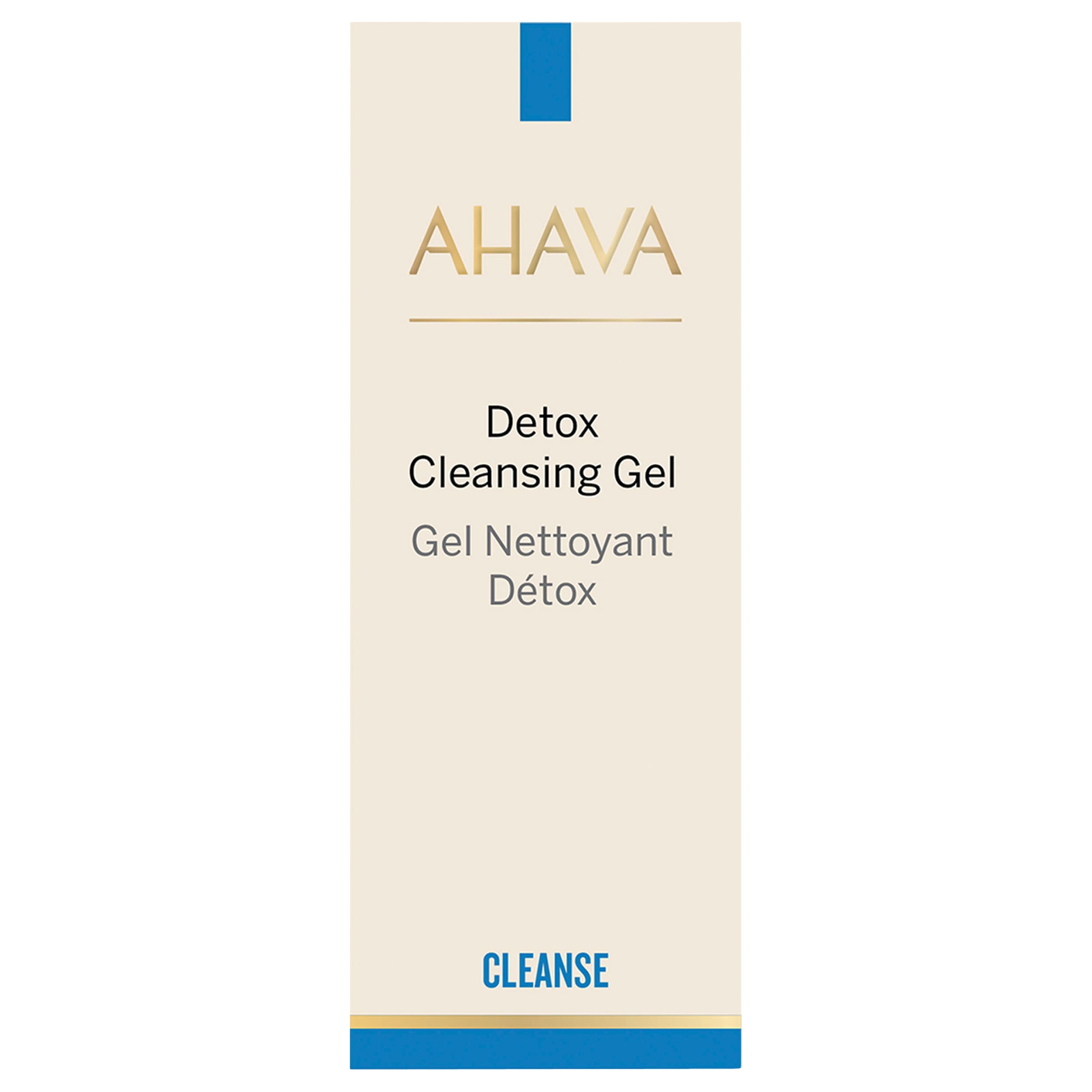 AHAVA Gesichtsreinigungsgel »DETOX CLEANSING GEL« für die tägliche Gesichtsreinigung, mit Mineralien des Toten Meeres