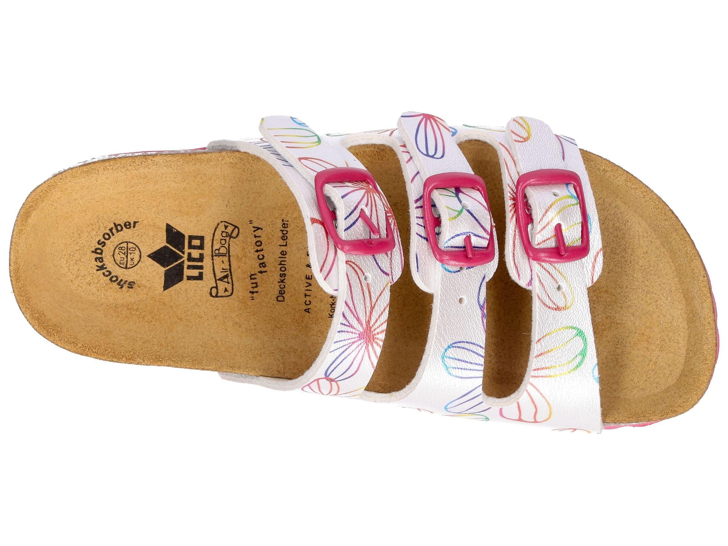 Lico Pantolette »Pantolette Bioline Flower Kids«