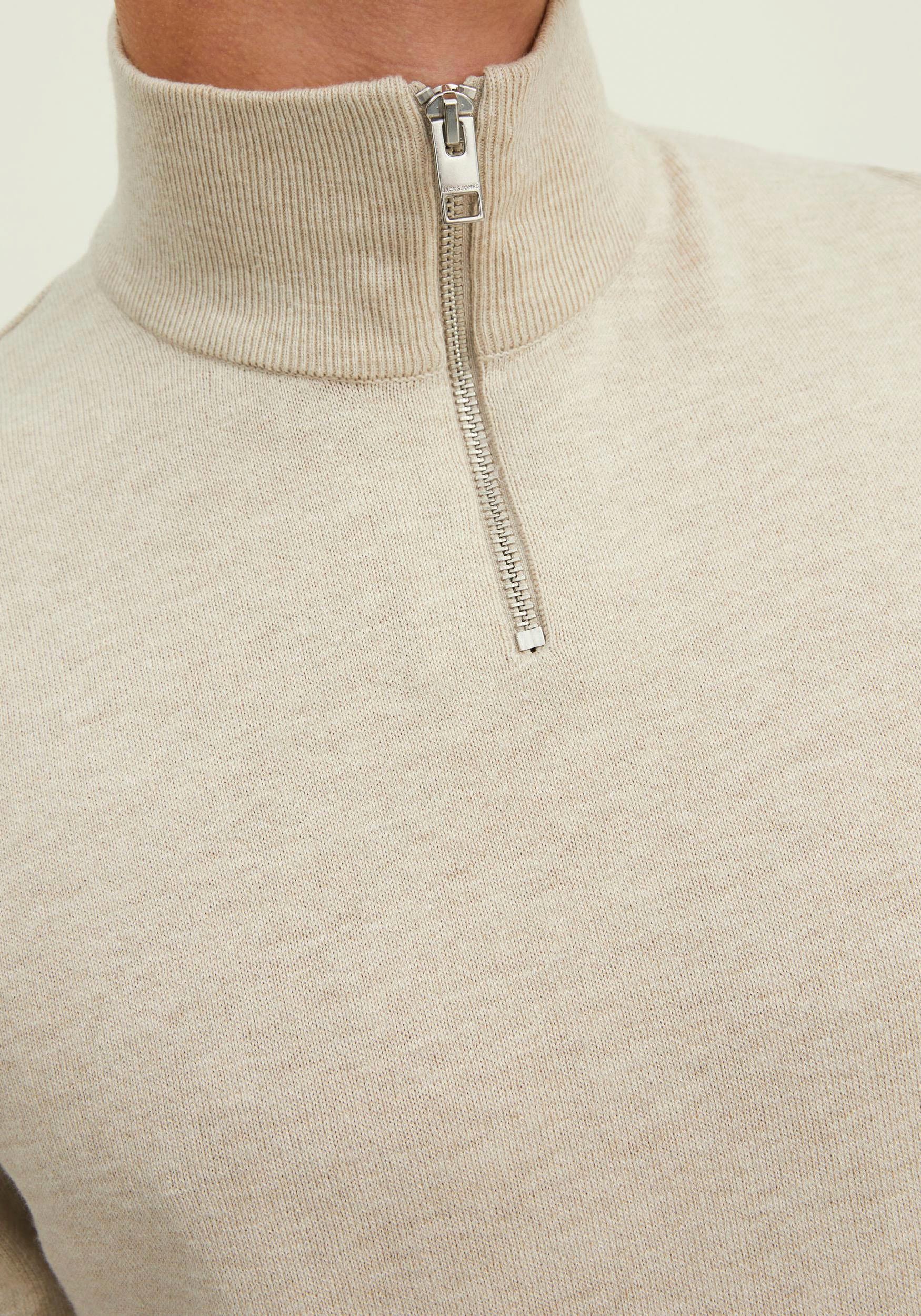 Jack & Jones Rundhalspullover »EMIL KNIT HALF ZIP«