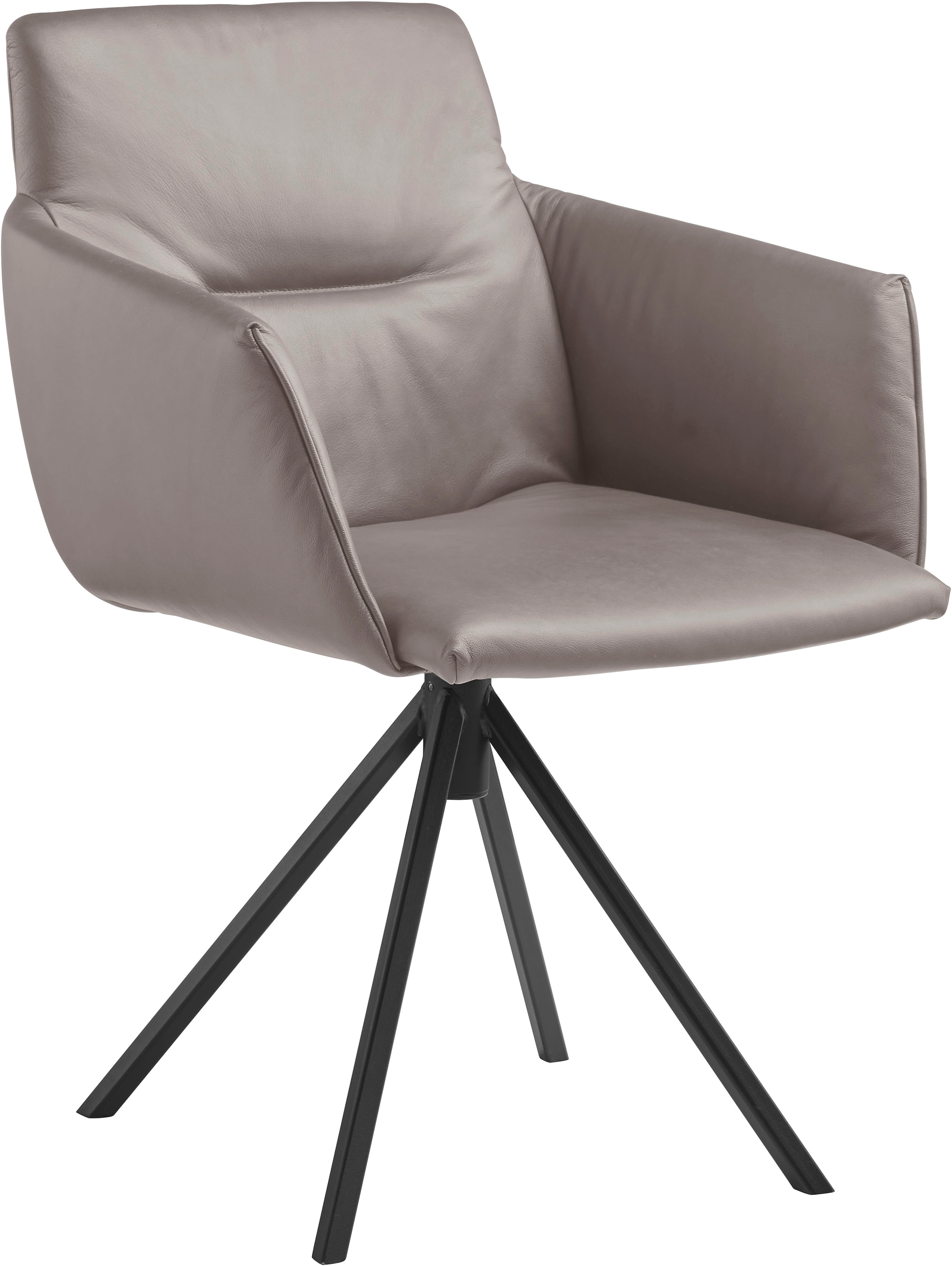 Musterring, Polsterstuhl »JustB! SP500« () 1 Stk.mit Armlehne, wahlweise mit Drehfunktion, Stativgestell in schwarz, light grey,