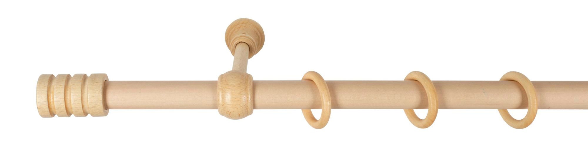 SN DECO GROUP Gardinenstange »Pisa«, 1 läufig-läufig, Fixmaß