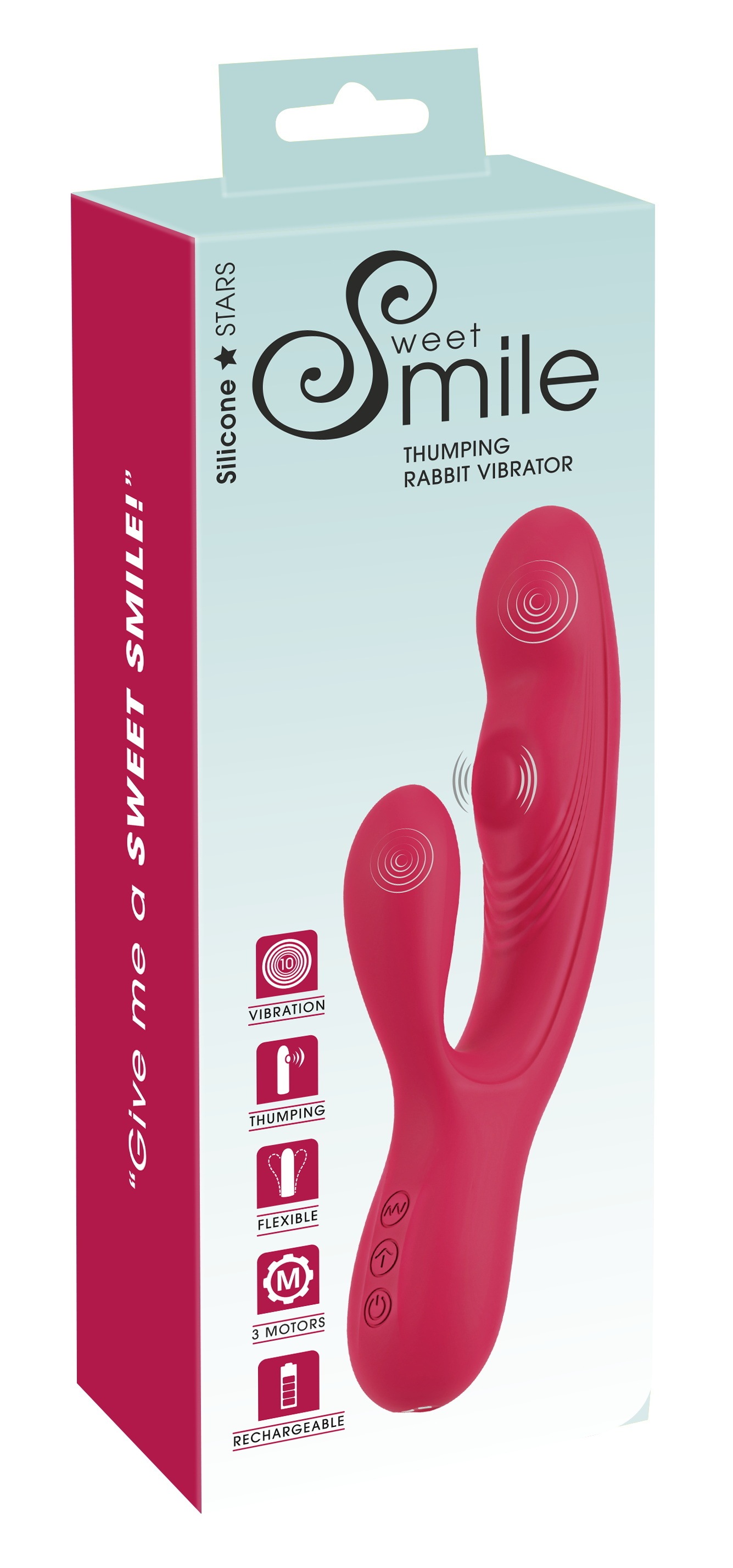 Sweet Smile Vibrator »Rabbitvibrator Thumping Rabbit Vibrator«
