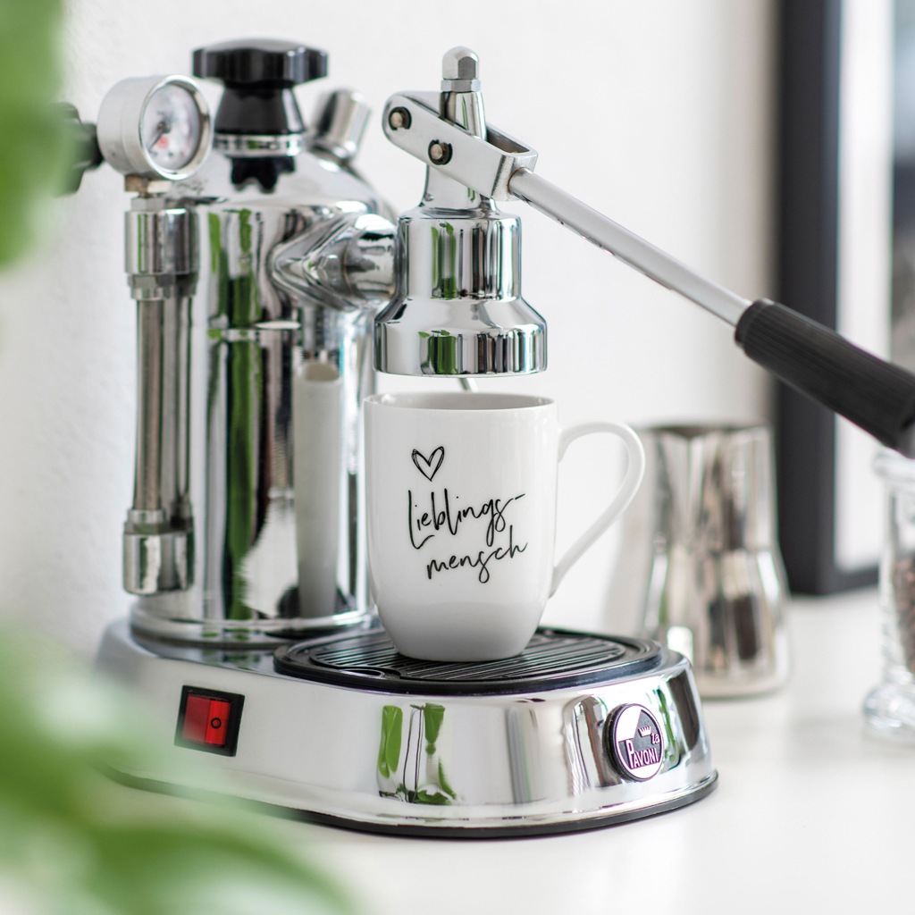 Villeroy & Boch Becher »Becher mit Henkel 'Lieblingsmensch' Statement 290 ml 6er Set weiß«