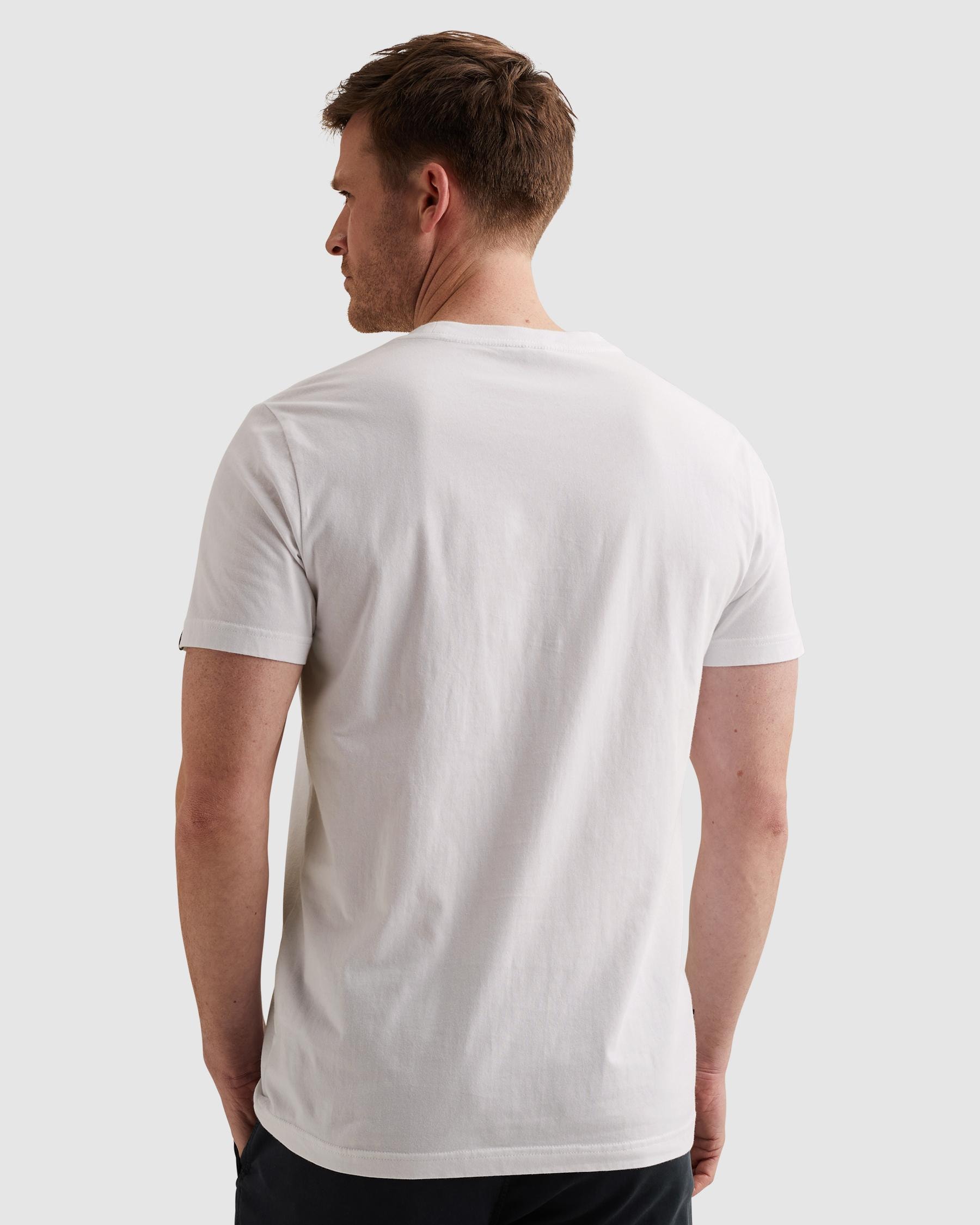 PME LEGEND T-Shirt »Short sleeve r-neck single jersey fotoprint« mit Logo Print