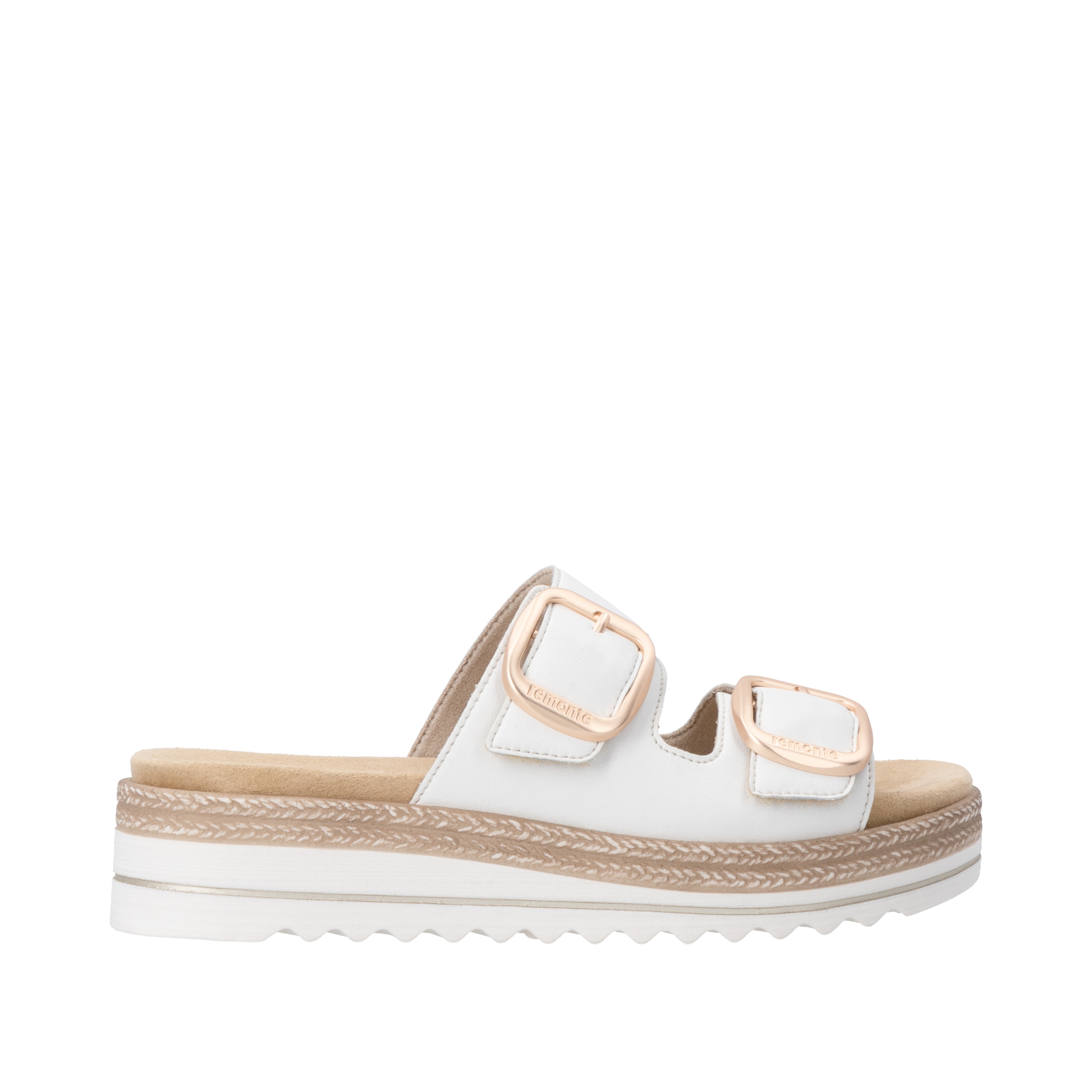 Remonte Pantolette  Hausschuh, Sommerschuh, Klettschuh mit Lite´n Soft-Ausstattung