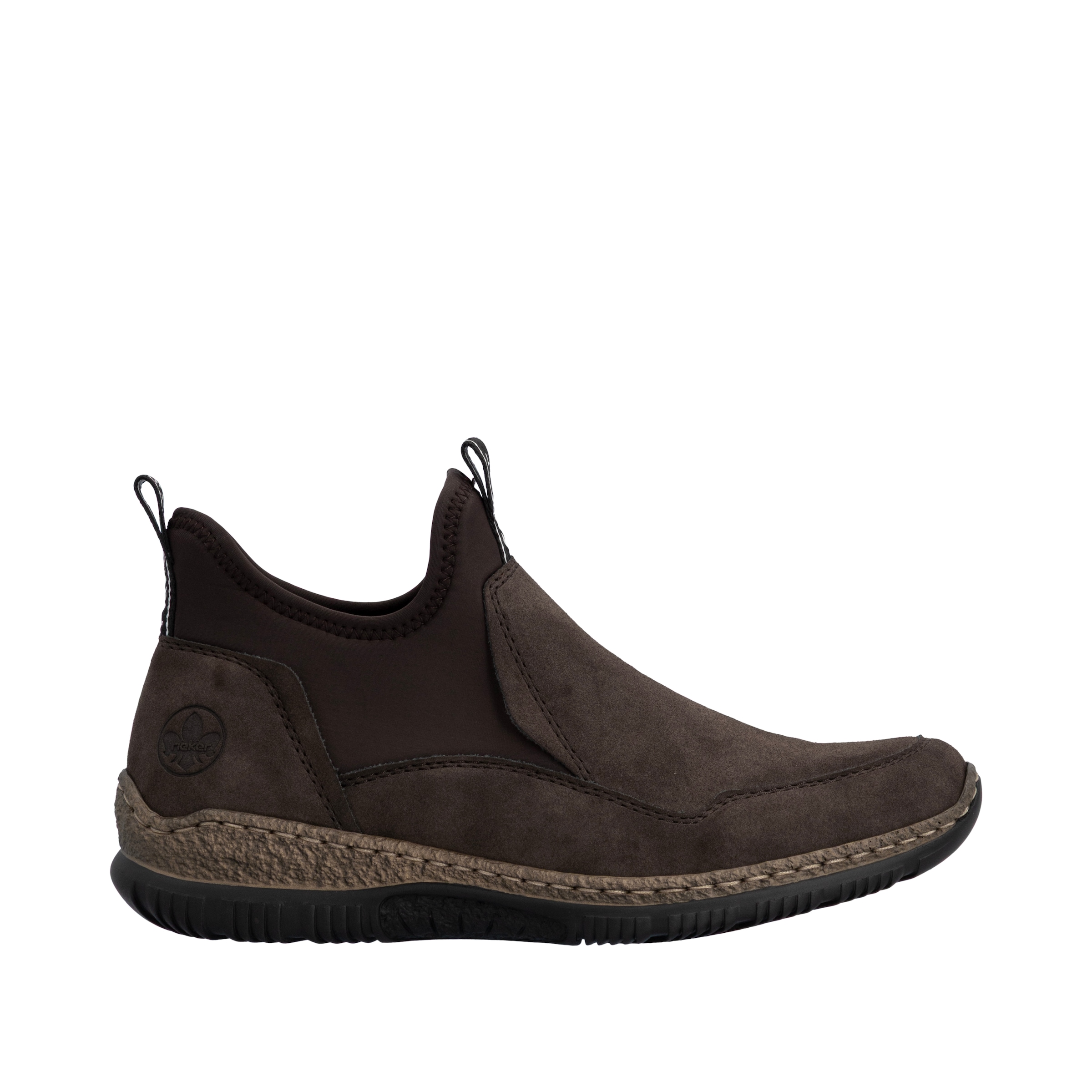 Rieker Schlupfboots  Slipper, Slip-on Sneaker, Stiefelette mit MemoSoft-Innensohle