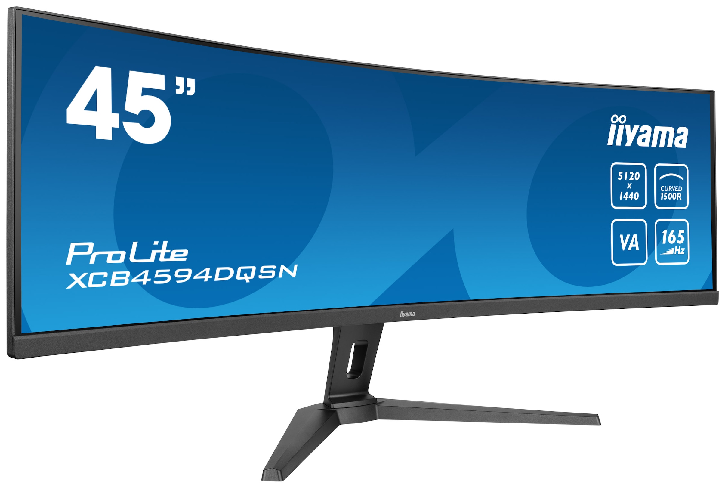 Iiyama Curved-LED-Monitor »XCB4594DQSN-B1«, 113 cm/44 Zoll, 5120 x 1440 px, DQHD, 165 Hz