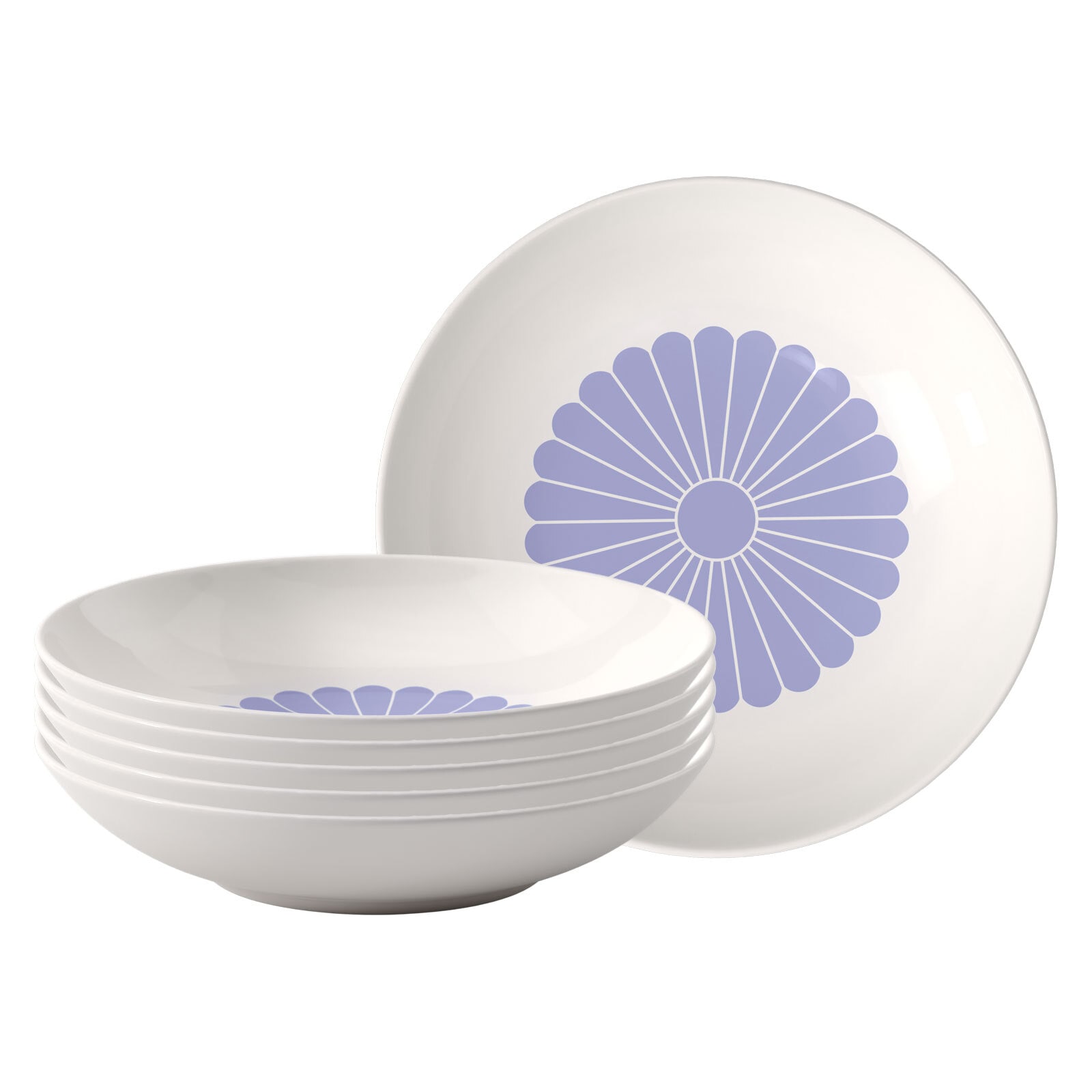 Villeroy & Boch Schale "Fleur 6 Stück" aus Porzellan