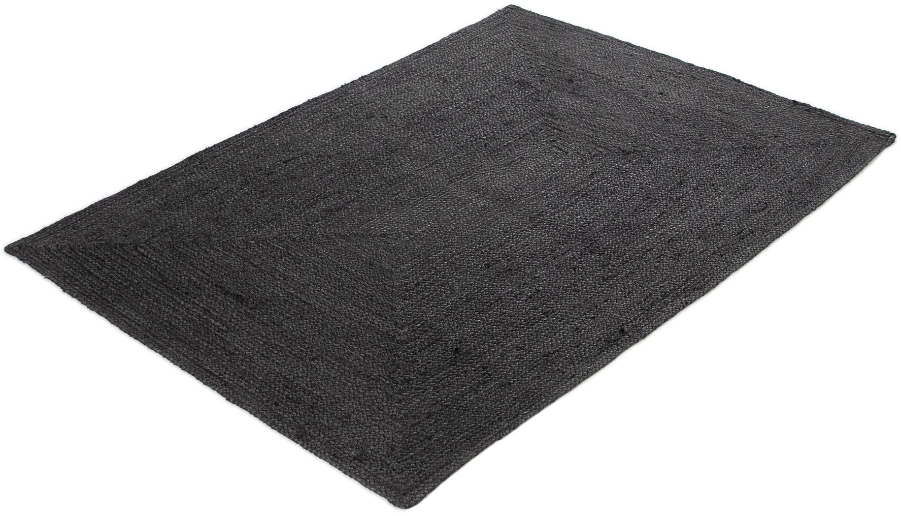 carpetfine Teppich »Nele Juteteppich Naturfaser«, rechteckig, 6 mm Höhe, geflochtener Wendeteppich aus 100% Jute, quadratisch und als Läufer