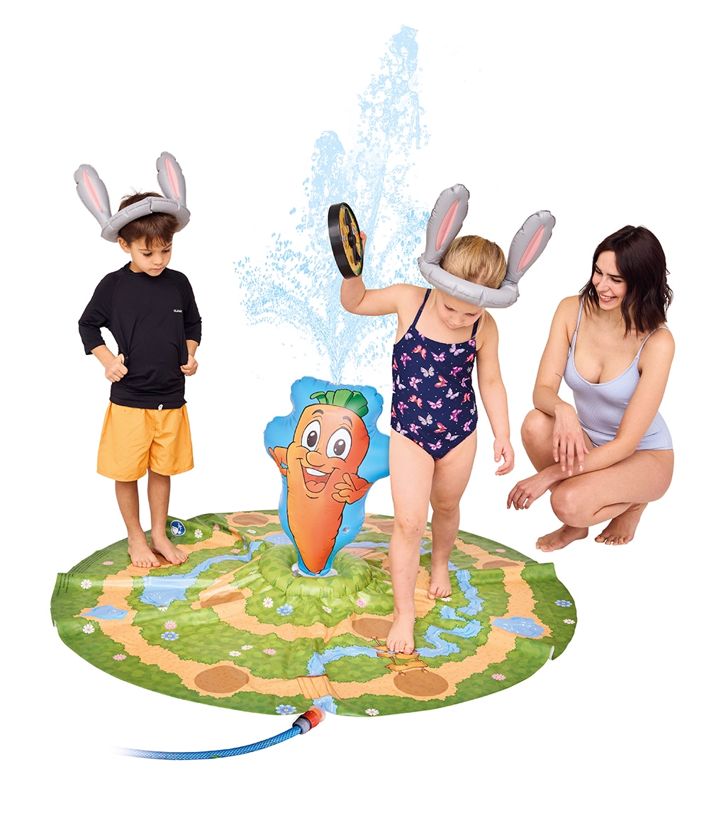 Happy People Spiel »Ravensburger Lotti Karotti, Sprinklermatte« mit Spritzfunktion