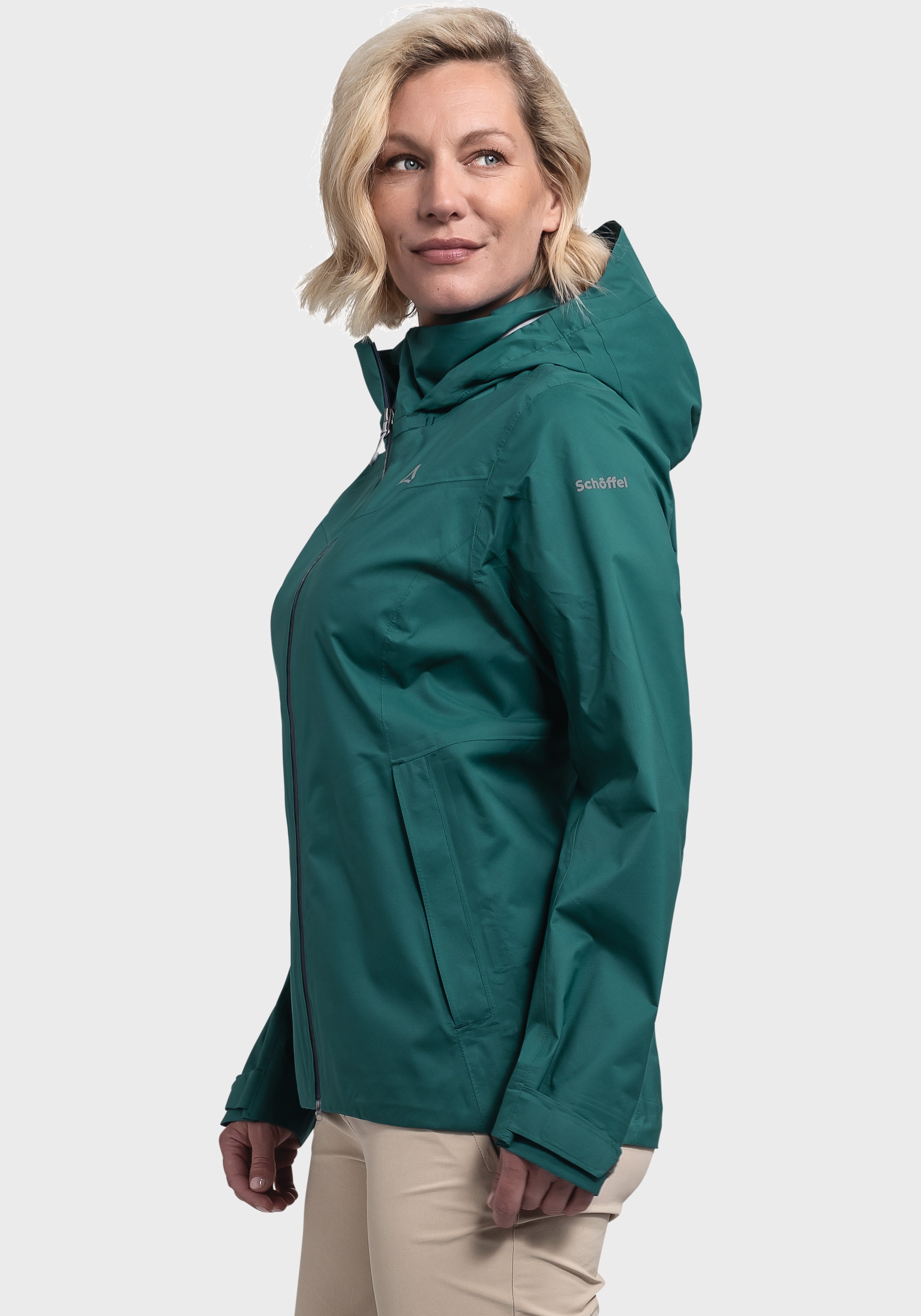 Schöffel Outdoorjacke »2.5L Jacket Aiplspitz L«, mit Kapuze