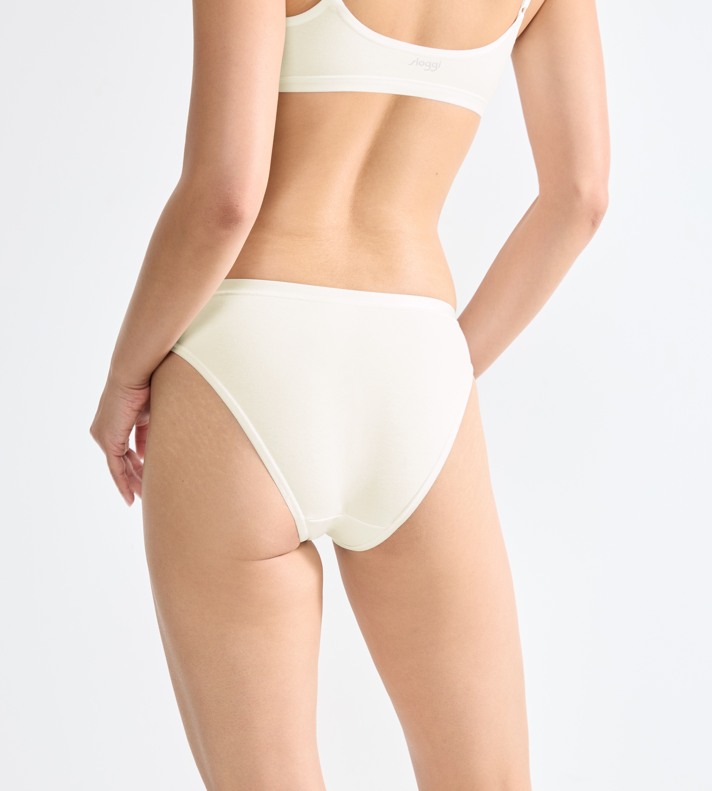 sloggi Slip »GO Daily Cotton Mini 3P«, (3er Pack), glanzeffekt Details