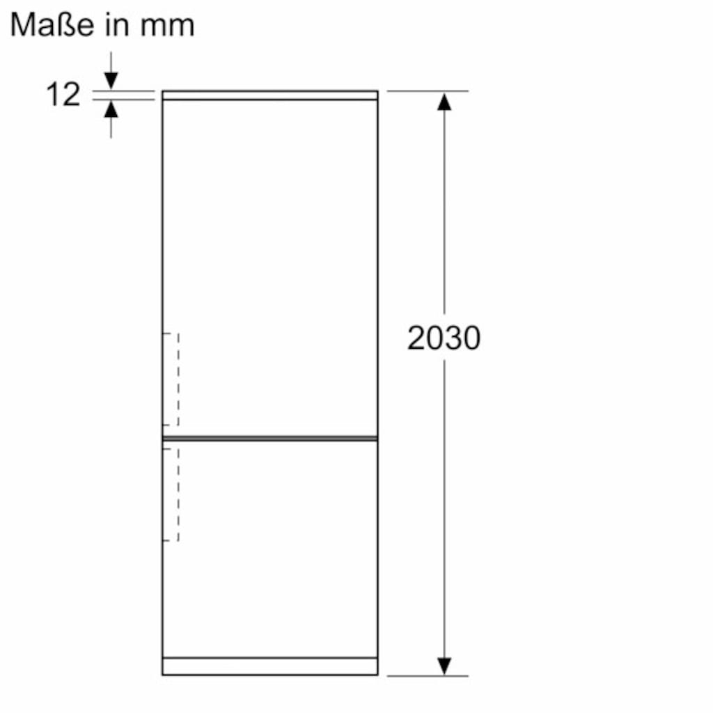 BOSCH Kühl-/Gefrierkombination »KGN497LDF«, KGN497LDF, 203 cm hoch, 70 cm breit