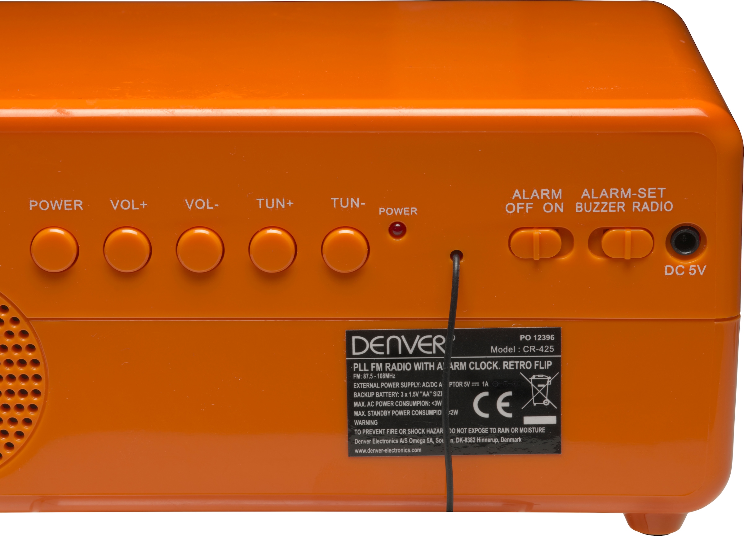 Denver Radiowecker »CR-425 Retro«