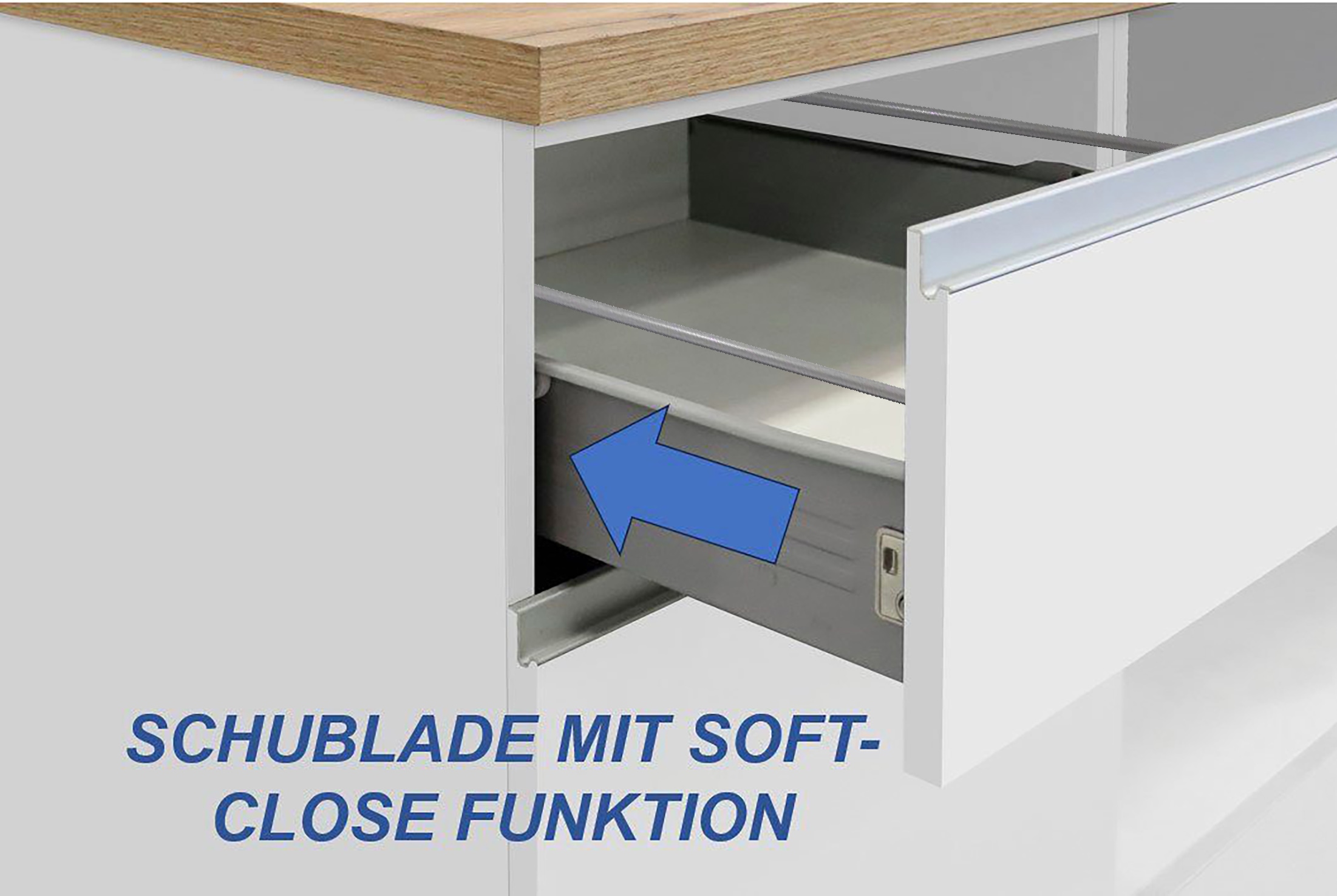 KOCHSTATION Kücheninsel »Sole,Kochinsel,Küchenarbeitsblock,Inselküche,Arbeitsinsel«, Breite 160 cm mit 2 Türen,2 Schubkästen, Aluminiumgriff