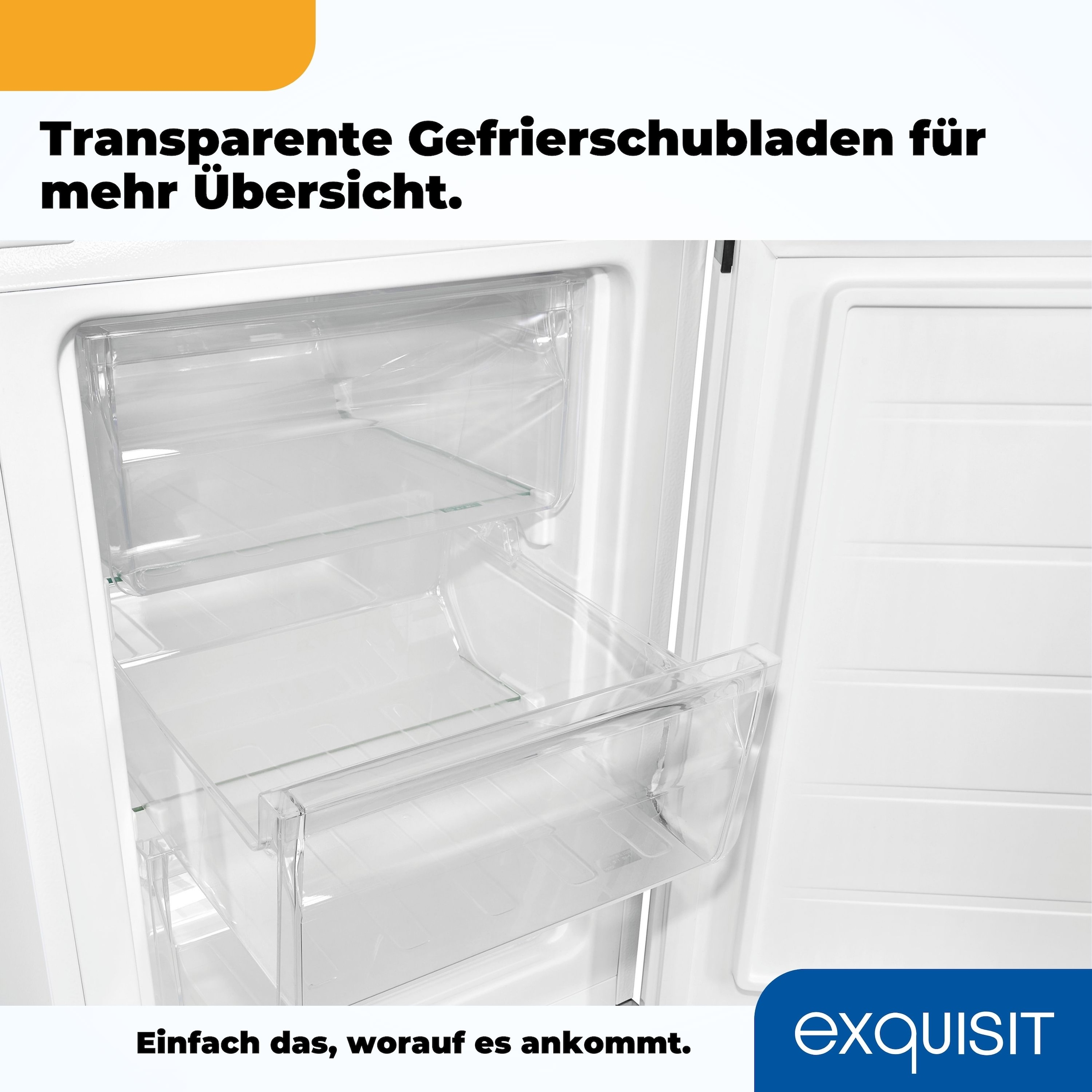exquisit Kühl-/Gefrierkombination »KGC231-60-E-050C«
