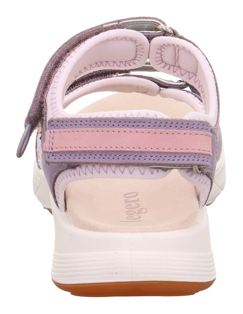 Legero Outdoorsandale »SIRIS 2.0«, Trekking Sandale, Klettschuh mit praktischen Klettverschlüssen