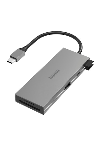 Hama USB-Adapter »USB-C-Hub, 6 Ports, 2x USB-A, USB-C, HDMI™, SD, micro SD USB-C... kaufen
