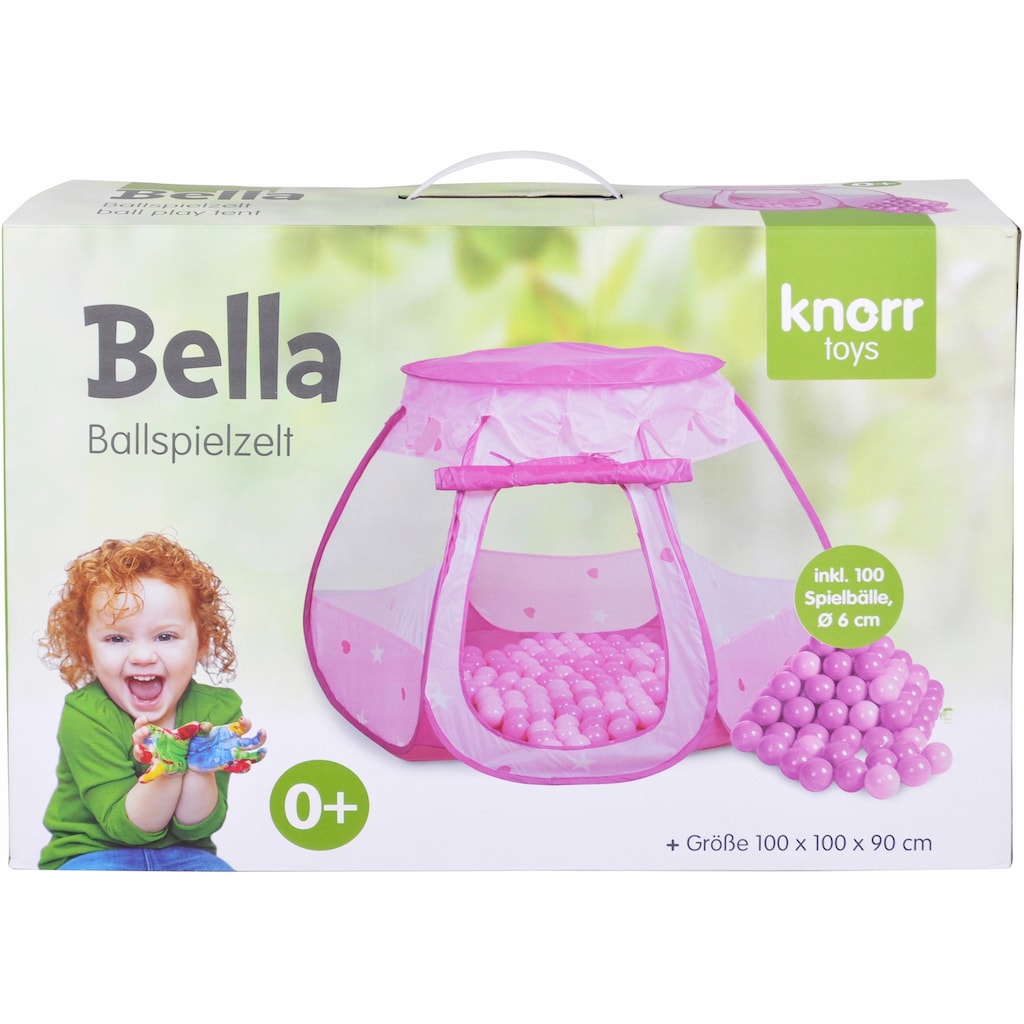 Knorrtoys® Bällebad »Bella«, mit 100 Bällen