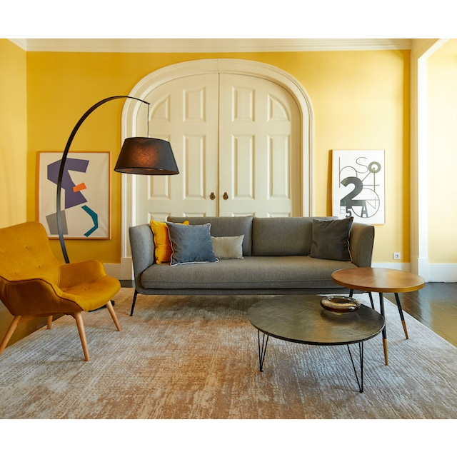 Home affaire Teppich »Ariano«, rechteckig, Vintage, dezenter Glanz, Hoch- Tief-Struktur, Schrumpf Carving-Effekt