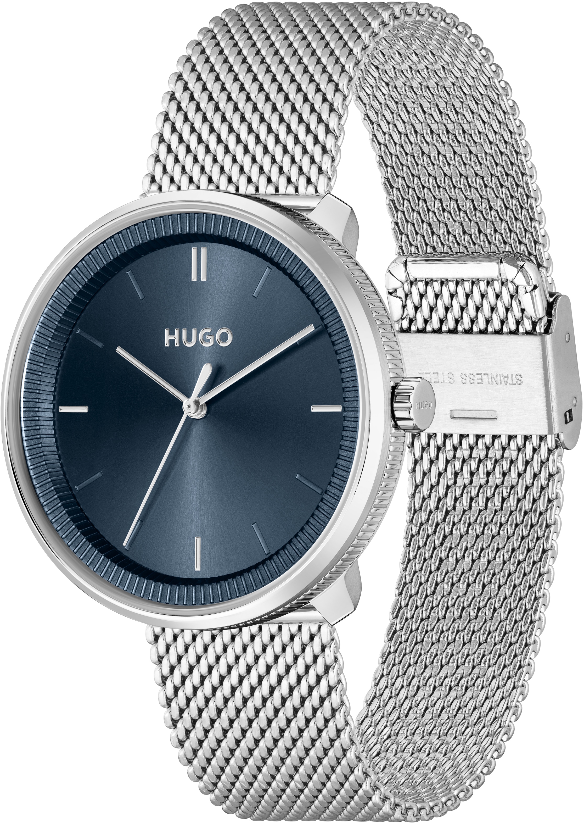 Geschenk HUGO bei ♕ mit 2 tlg., Uhr ideal als auch »#FLUID, 1520025«, (Set, Wechselband), Quarzuhr