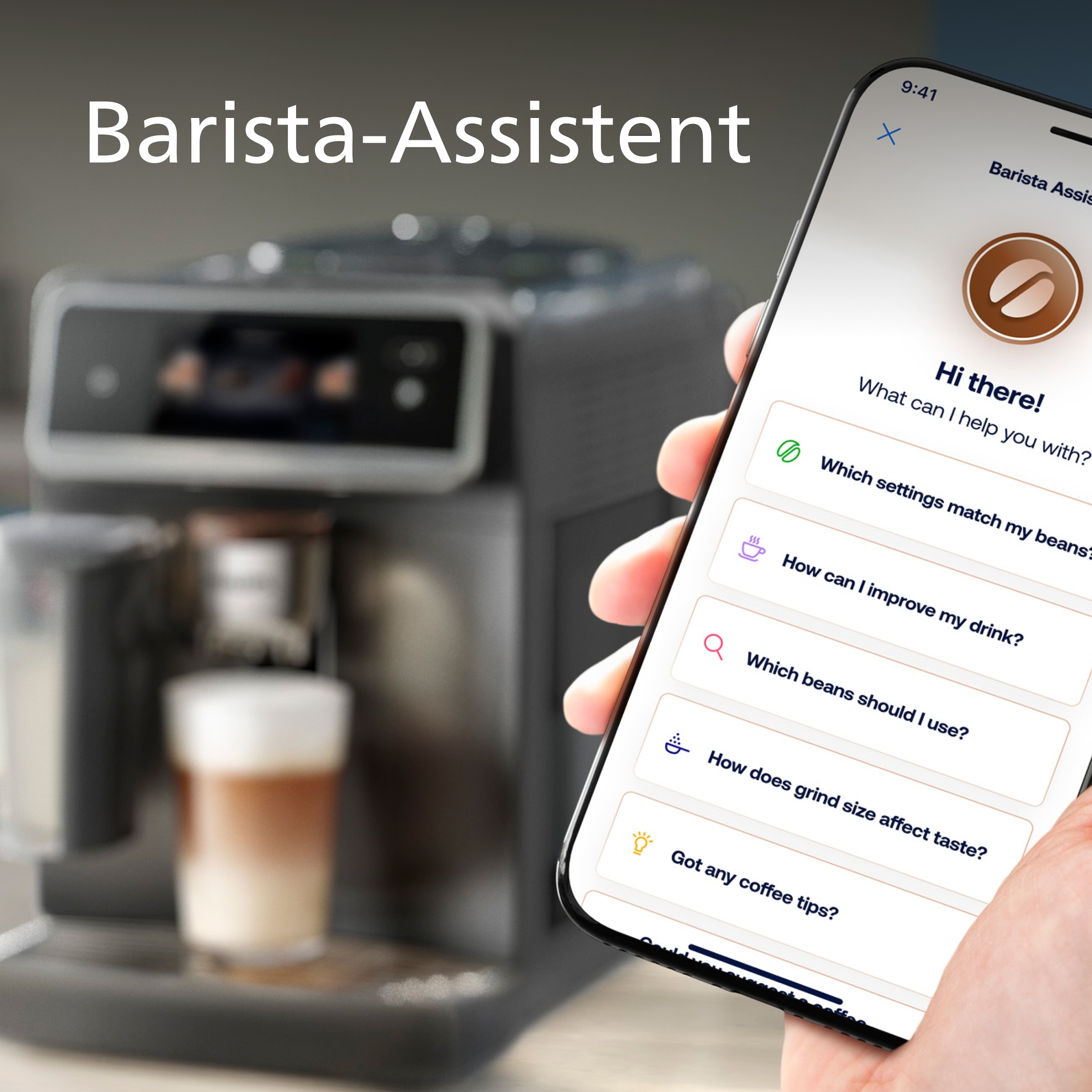 Philips Kaffeevollautomat »EP8757/12 8000 Series Café Aromis, 50 Getränke (heiß oder eisgekühlt)« LatteGo Pro-Milchsystem, BrewExtract Technologie, appfähig