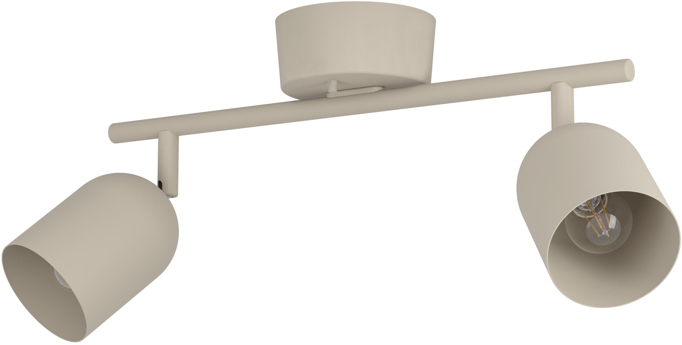 EGLO Deckenspot »TILSTON Spotlampe - Stahl - E14 - 2X40W - IP20« E14 1 Stk. Deckenlampe, Deckenstrahler, Strahler, L28 x B8 x H20,5 cm