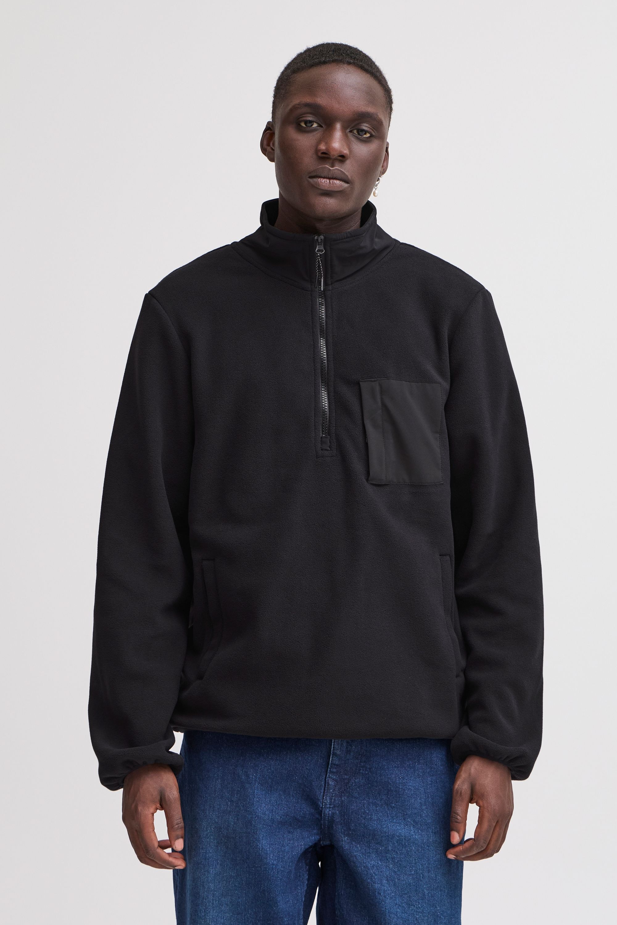 Blend Fleecejacke »Fleecejacke BHBROOKS Sweatshirt halfzipp«