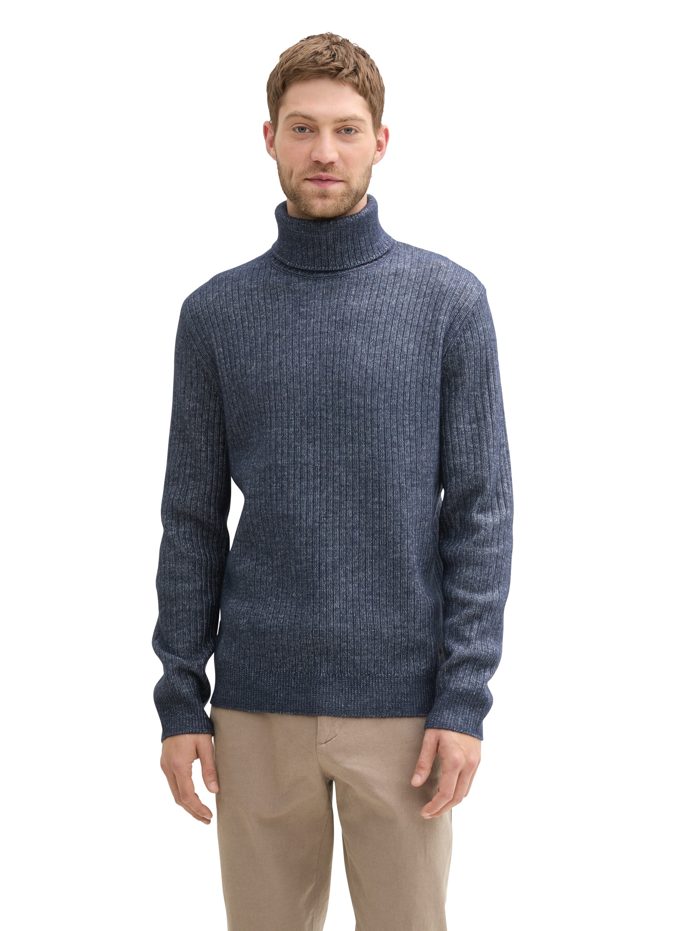 Rollkragenpullover, mit Rollkragen