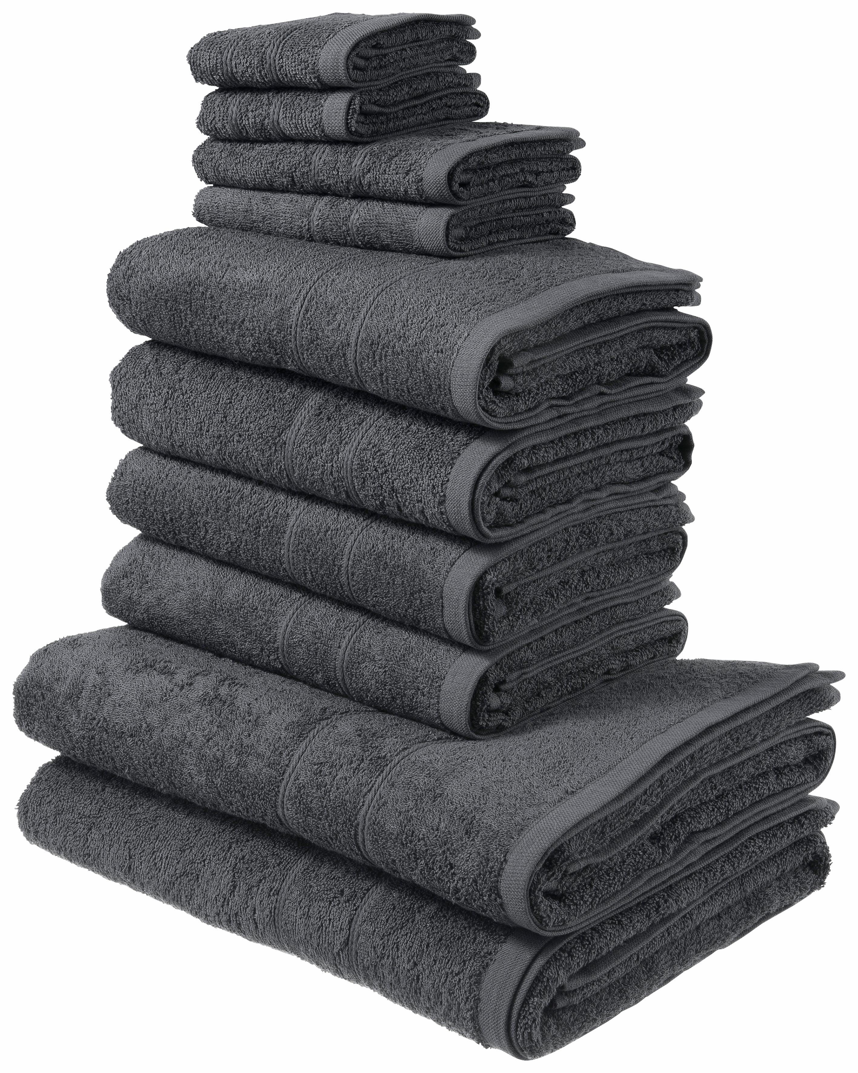 Egeria Handtuch »Line«, (1 St.), Streifendessin, 100 % Baumwolle online  kaufen | Badetücher