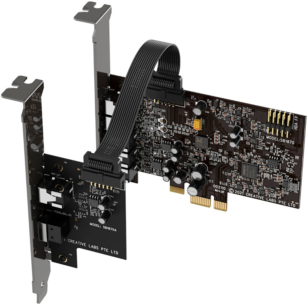 Creative Soundkarte »Sound Blaster Audigy Fx V2 DBPro Add-On, DSD256«, Erweiterungskarte für Sound Blaster Audigy Fx V2