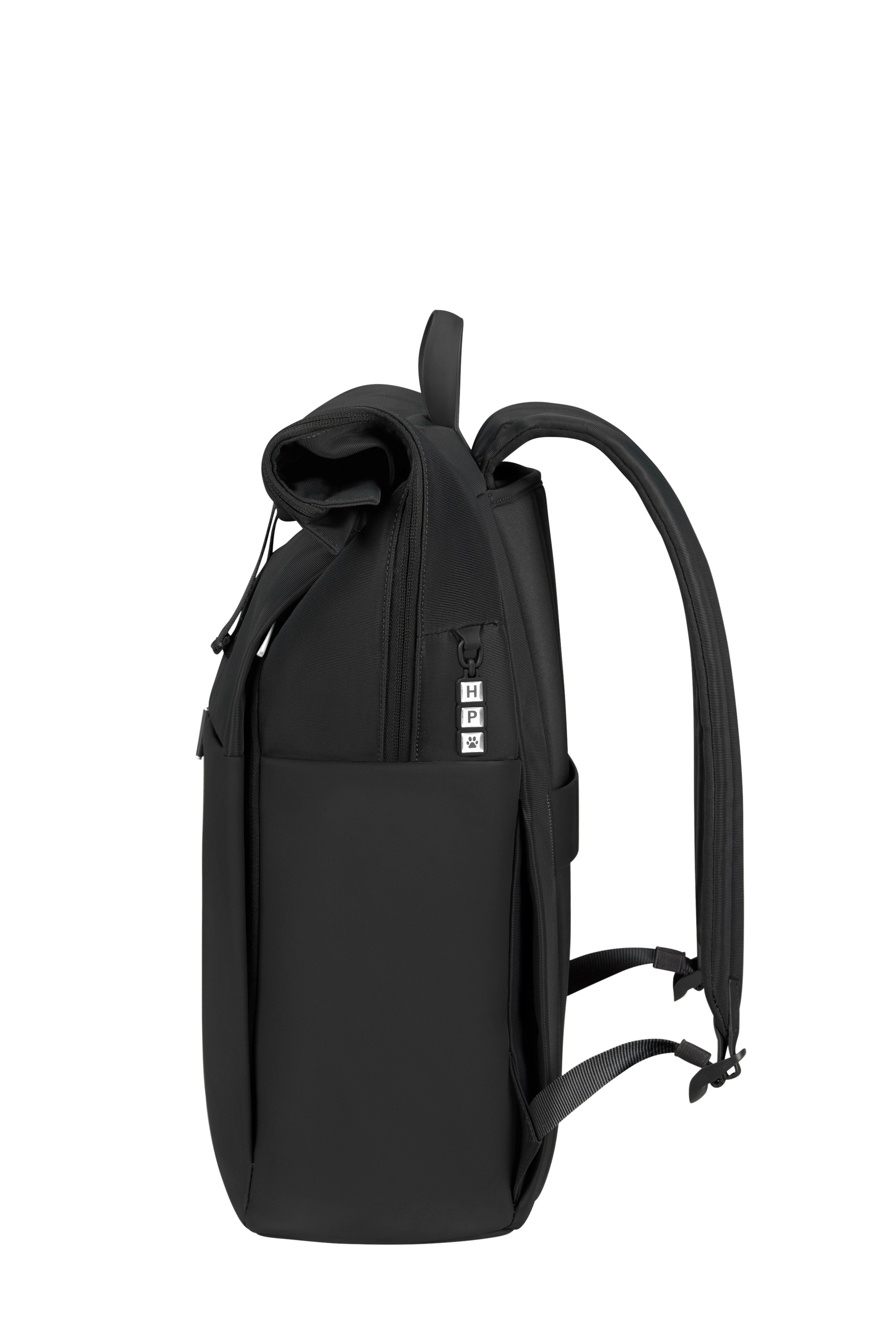 Samsonite Notebookrucksack »4PACK« Unisex Rolltop-Rucksack, Überschlag mit Klippverschluss
