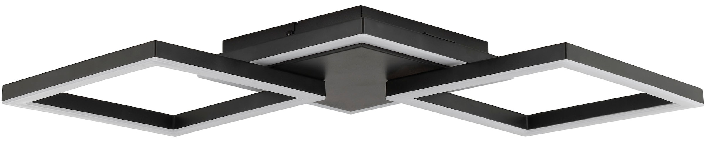 Brilliant LED Deckenleuchte »Tavora« LED-Modul Warmweiß LED-Profilleuchte, 61 x 28 cm, 2500 lm, 3000 K, Metall, schwarz