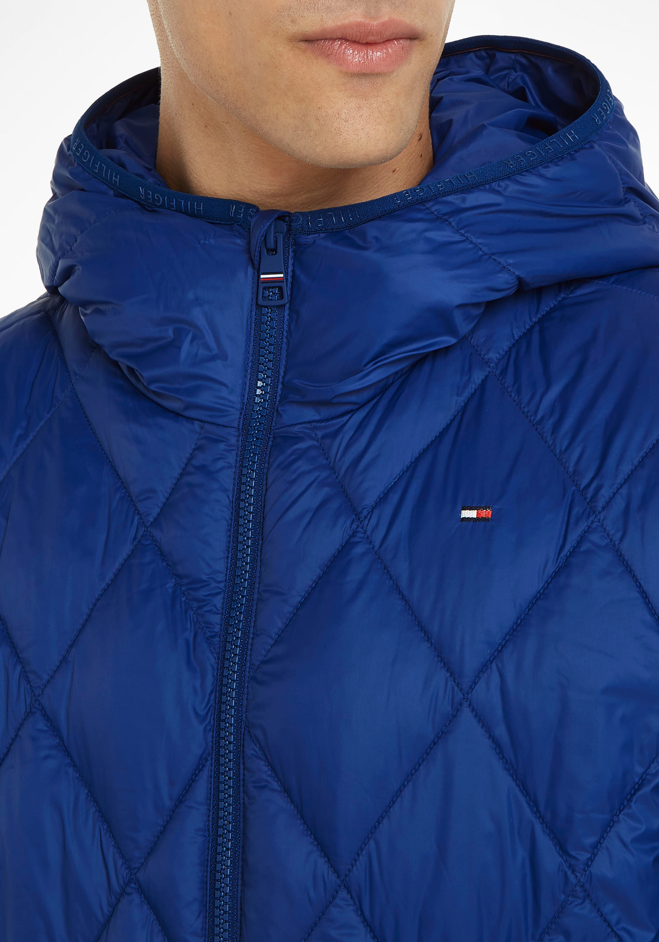 Tommy Hilfiger Steppjacke »CL HOODED QUILTED JACKET«, mit Kapuze