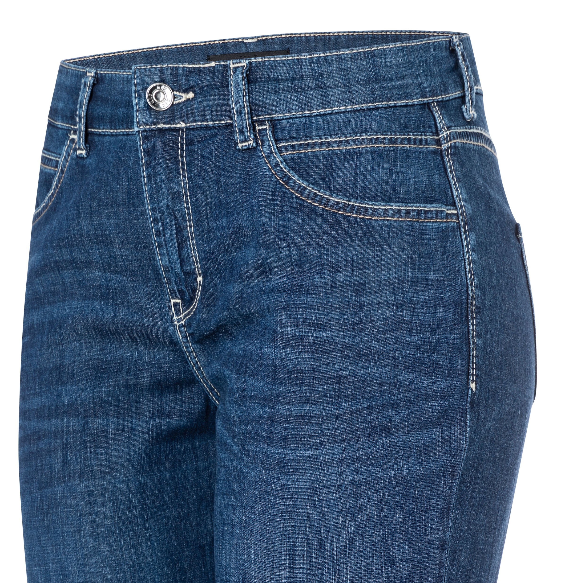 MAC Ankle-Jeans »Slim 7/8«, Kontrastfarbene Nähte