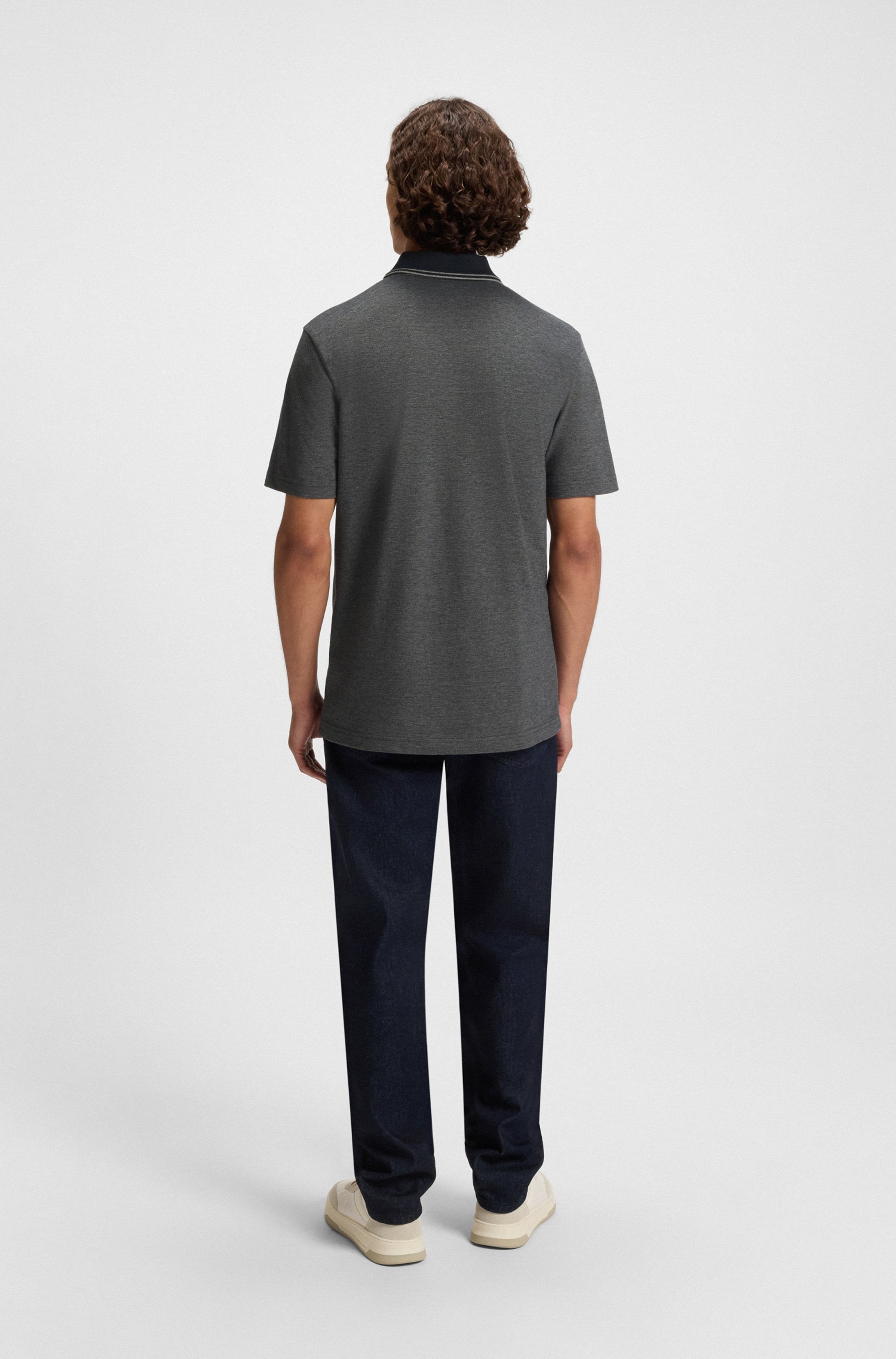 BOSS ORANGE Poloshirt »PeoxfordNew«, mit Polokragen
