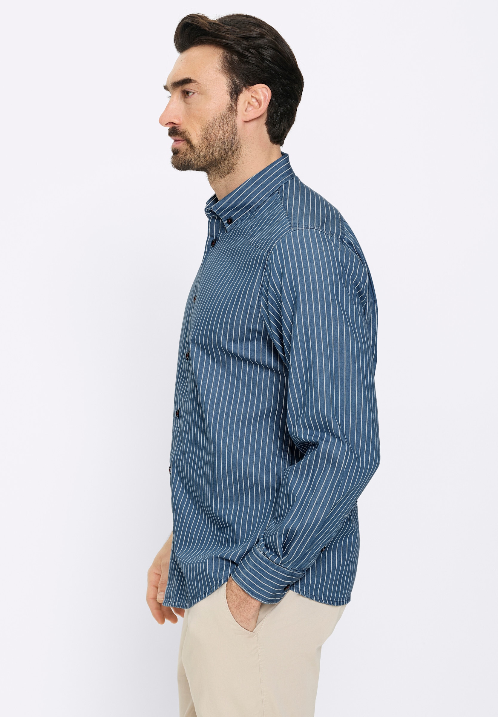 Witt Jeanshemd »Langarm-Hemd Jeanshemd mit Denim-Optik«